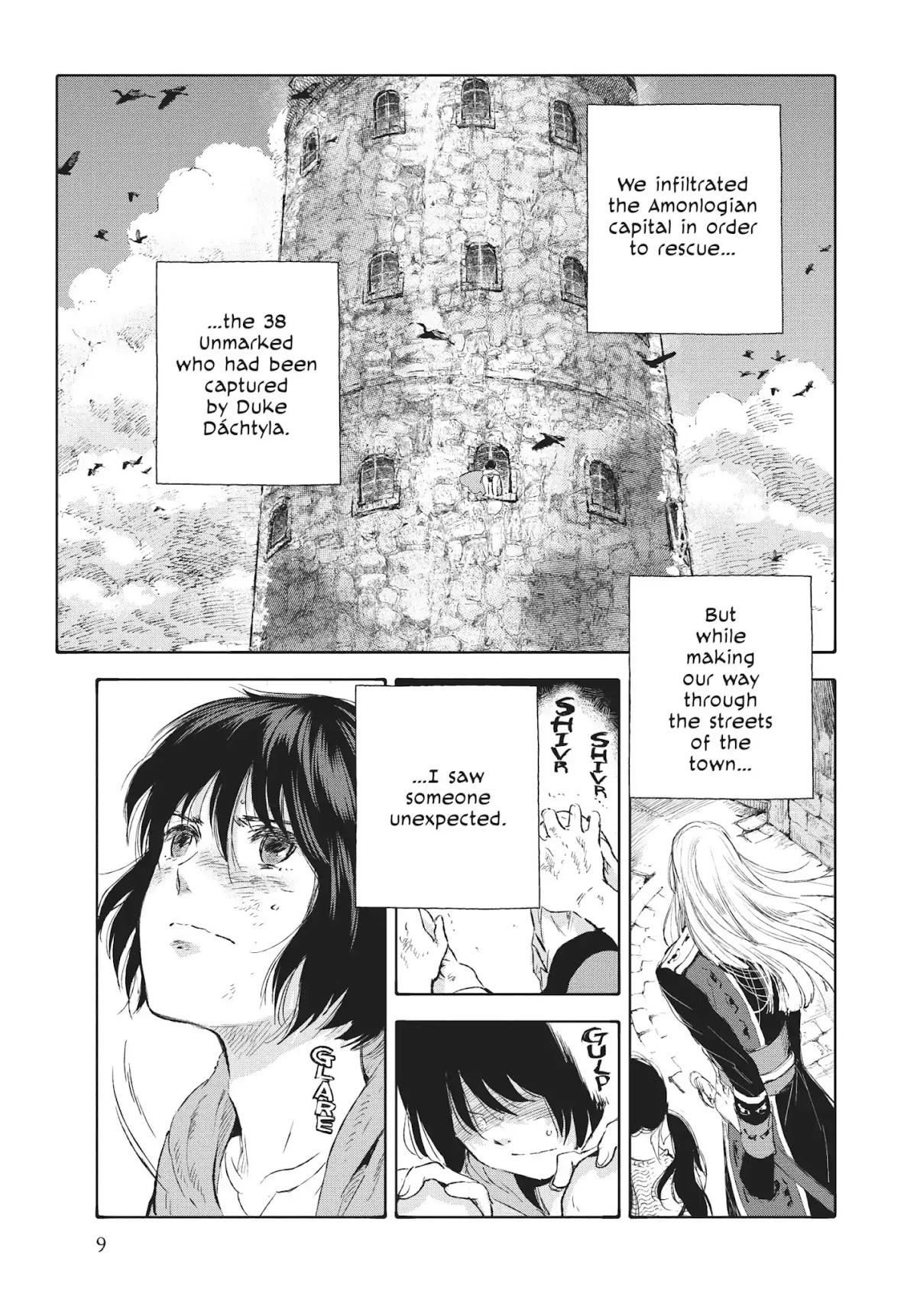 Kujira no Kora wa Sajou ni Utau Chapter 44 page 9 - Chapter 44: A Sign from the God of Death