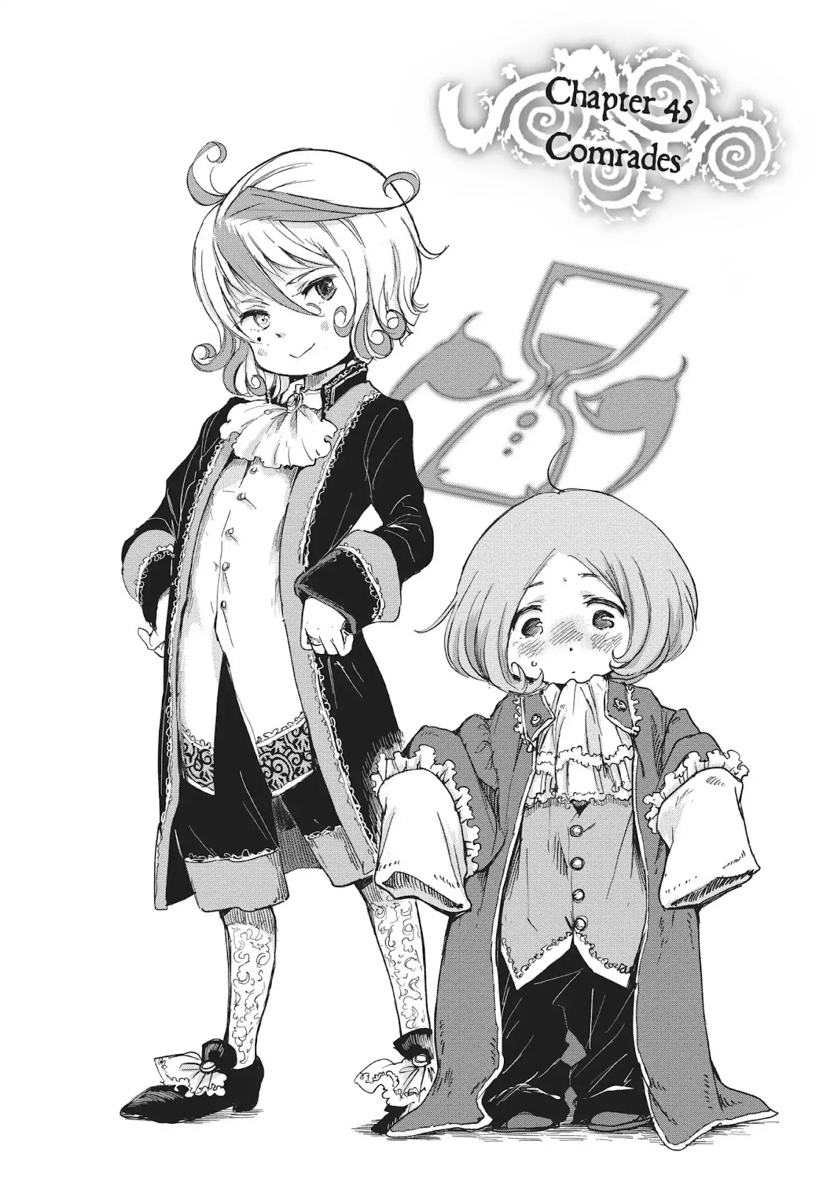 Kujira no Kora wa Sajou ni Utau Chapter 45 page 1 - Chapter 45: Comrades