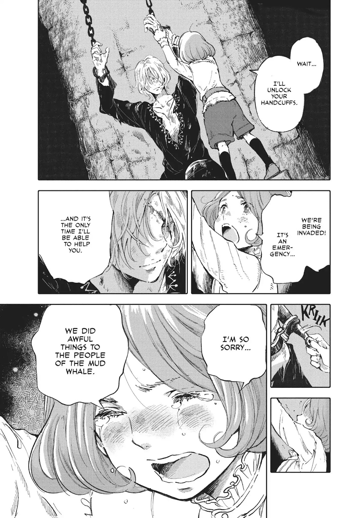 Kujira no Kora wa Sajou ni Utau Chapter 45 page 13 - Chapter 45: Comrades