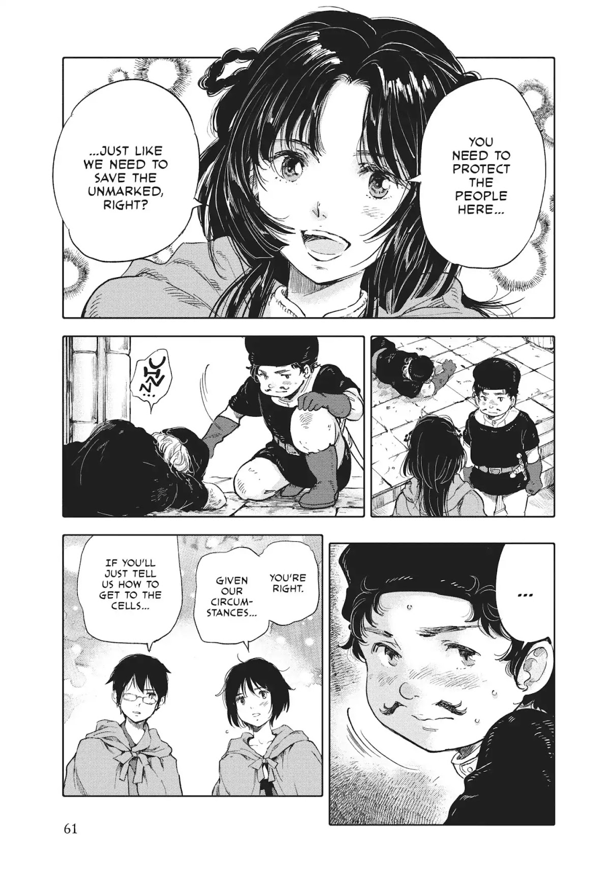 Kujira no Kora wa Sajou ni Utau Chapter 45 page 21 - Chapter 45: Comrades