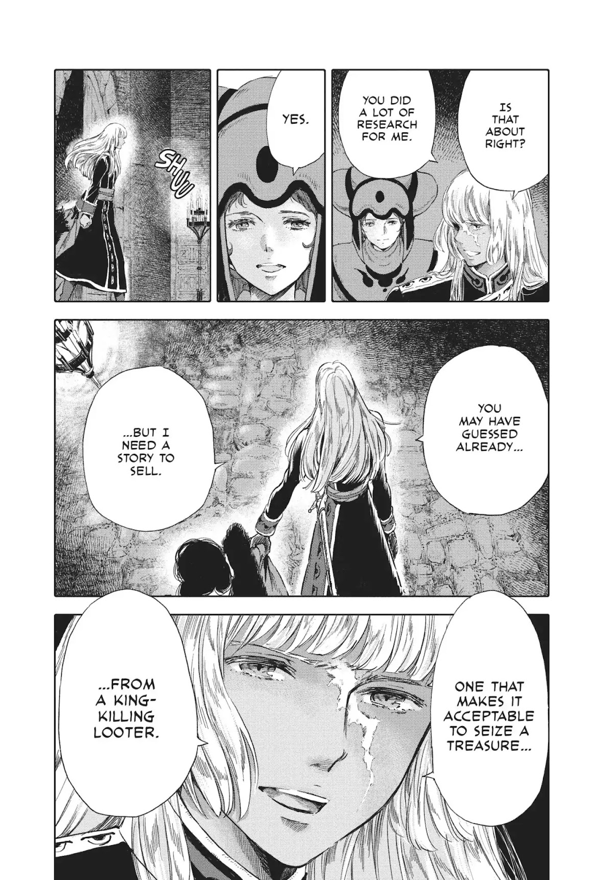 Kujira no Kora wa Sajou ni Utau Chapter 46 page 14 - Chapter 46: Sontíras's Brief Abode