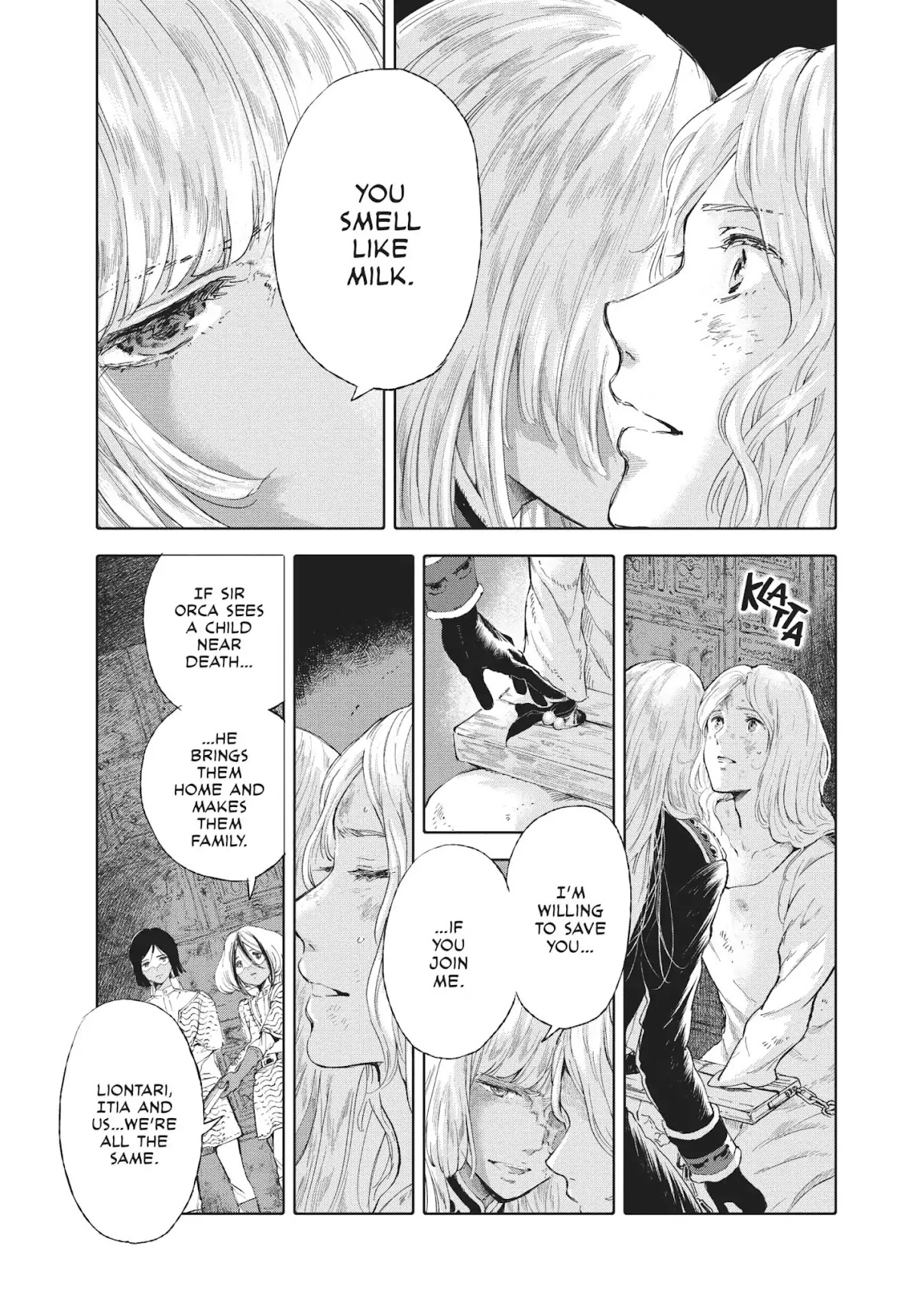 Kujira no Kora wa Sajou ni Utau Chapter 46 page 17 - Chapter 46: Sontíras's Brief Abode