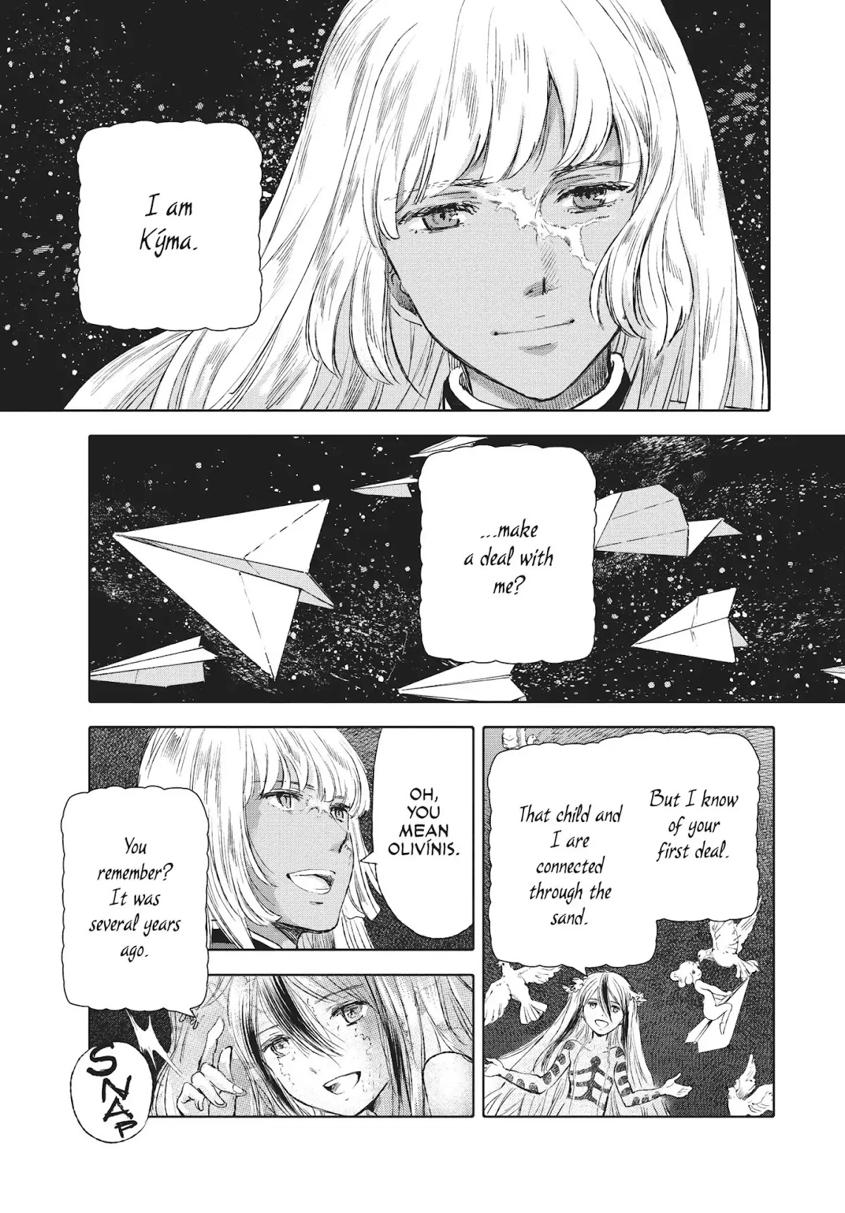 Kujira no Kora wa Sajou ni Utau Chapter 46 page 24 - Chapter 46: Sontíras's Brief Abode