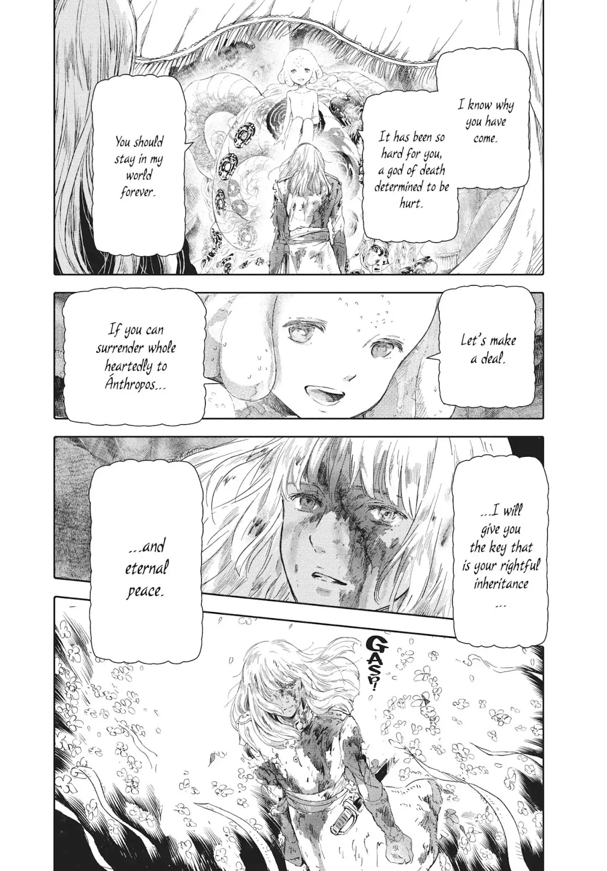 Kujira no Kora wa Sajou ni Utau Chapter 46 page 27 - Chapter 46: Sontíras's Brief Abode