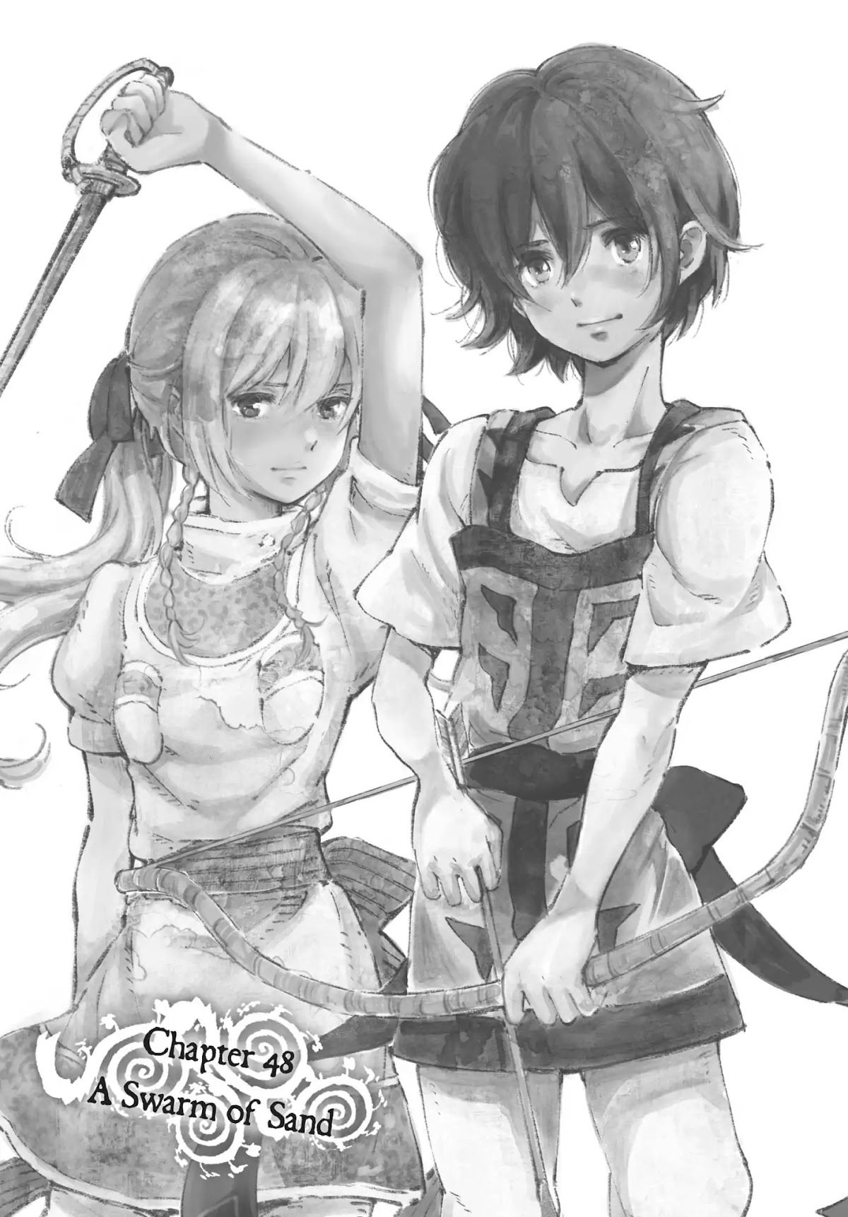 Kujira no Kora wa Sajou ni Utau Chapter 48 page 1 - Chapter 48: A Swarm of Sand