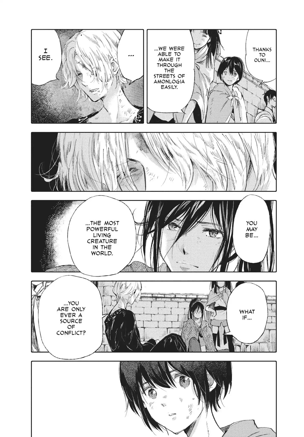 Kujira no Kora wa Sajou ni Utau Chapter 48 page 17 - Chapter 48: A Swarm of Sand