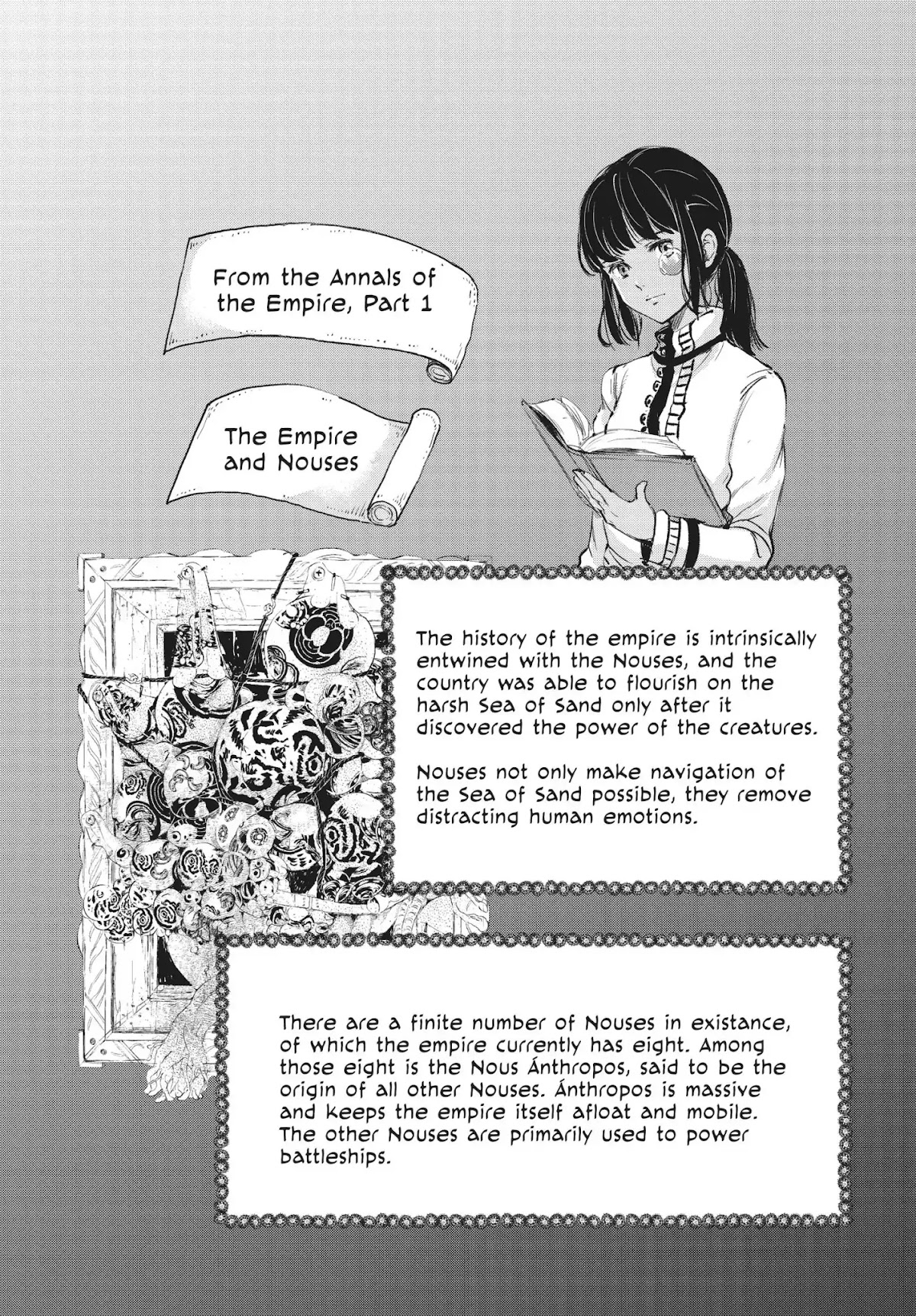 Kujira no Kora wa Sajou ni Utau Chapter 48 page 2 - Chapter 48: A Swarm of Sand