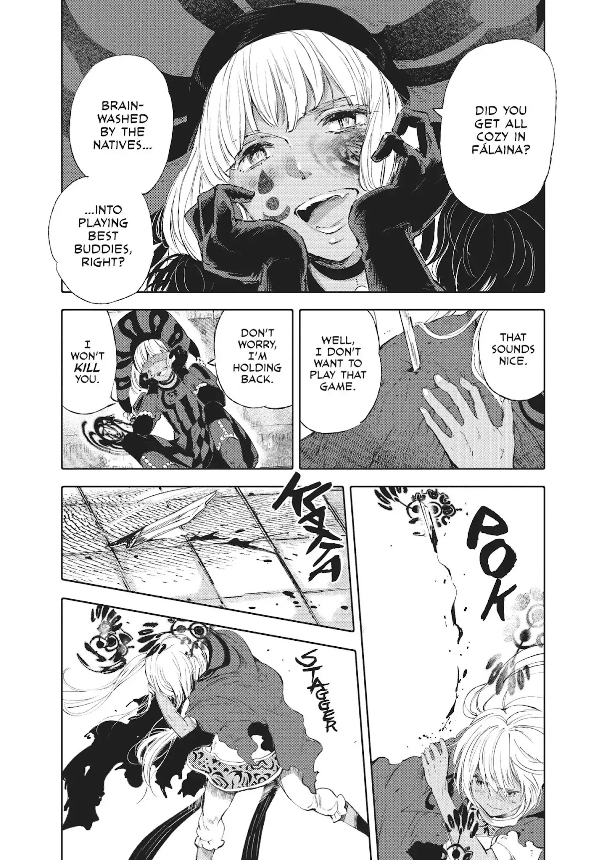 Kujira no Kora wa Sajou ni Utau Chapter 48 page 9 - Chapter 48: A Swarm of Sand