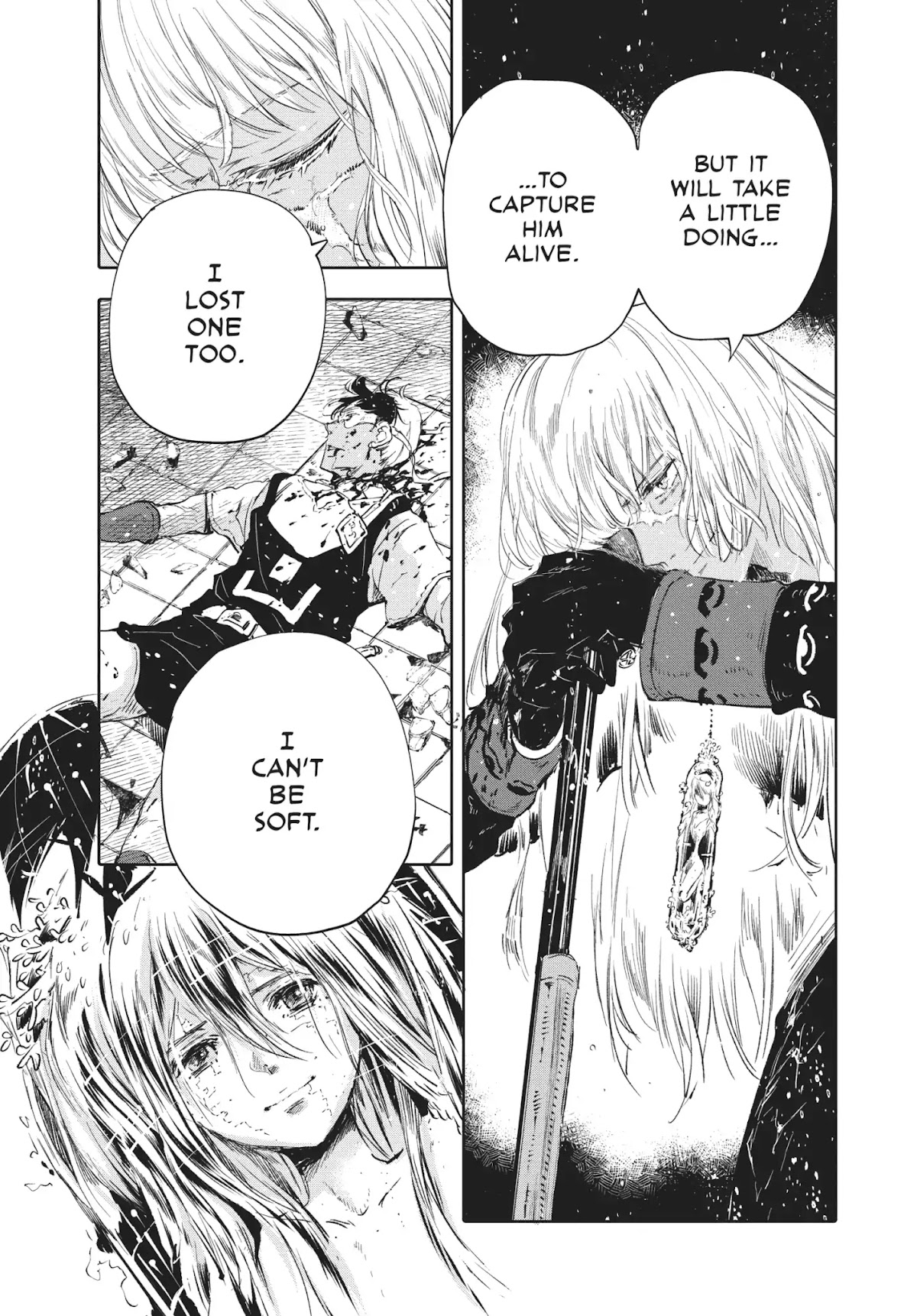Kujira no Kora wa Sajou ni Utau Chapter 49 page 28 - Chapter 49: A Solitary Battlefield