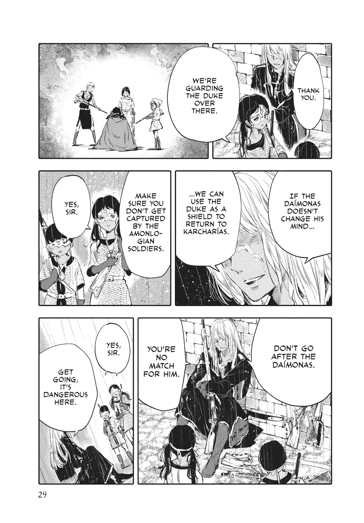 Kujira no Kora wa Sajou ni Utau Chapter 49 page 30 - Chapter 49: A Solitary Battlefield