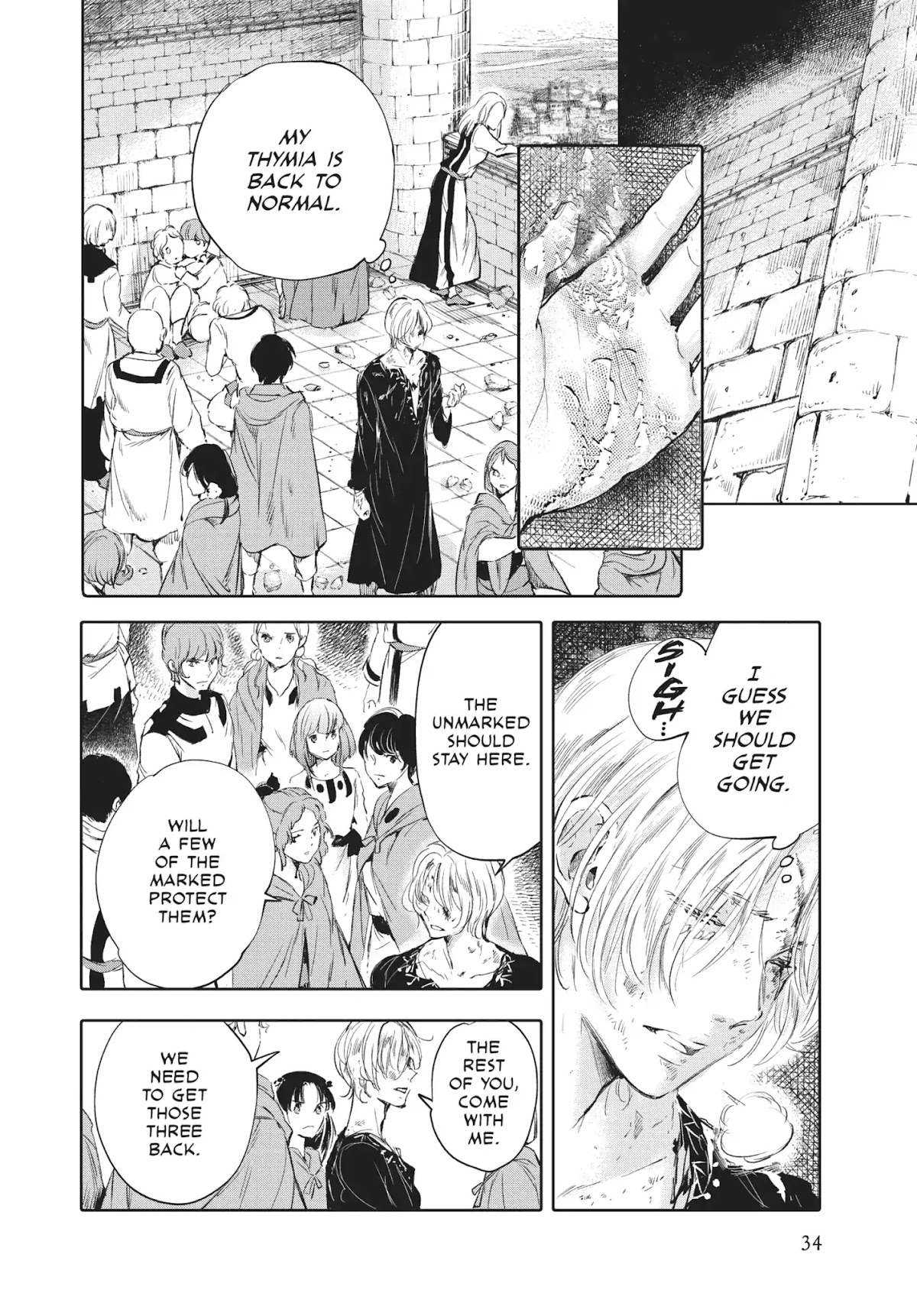 Kujira no Kora wa Sajou ni Utau Chapter 49 page 35 - Chapter 49: A Solitary Battlefield