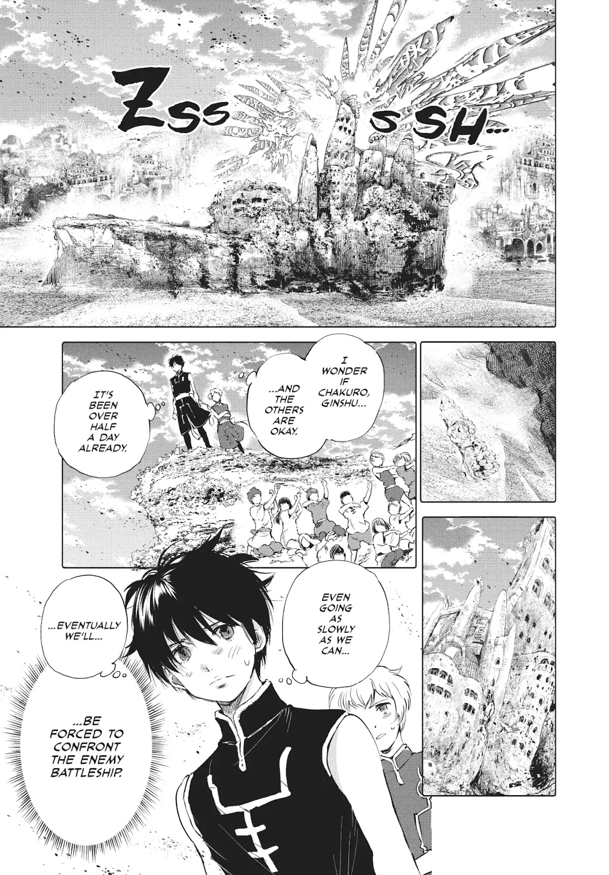 Kujira no Kora wa Sajou ni Utau Chapter 49 page 6 - Chapter 49: A Solitary Battlefield