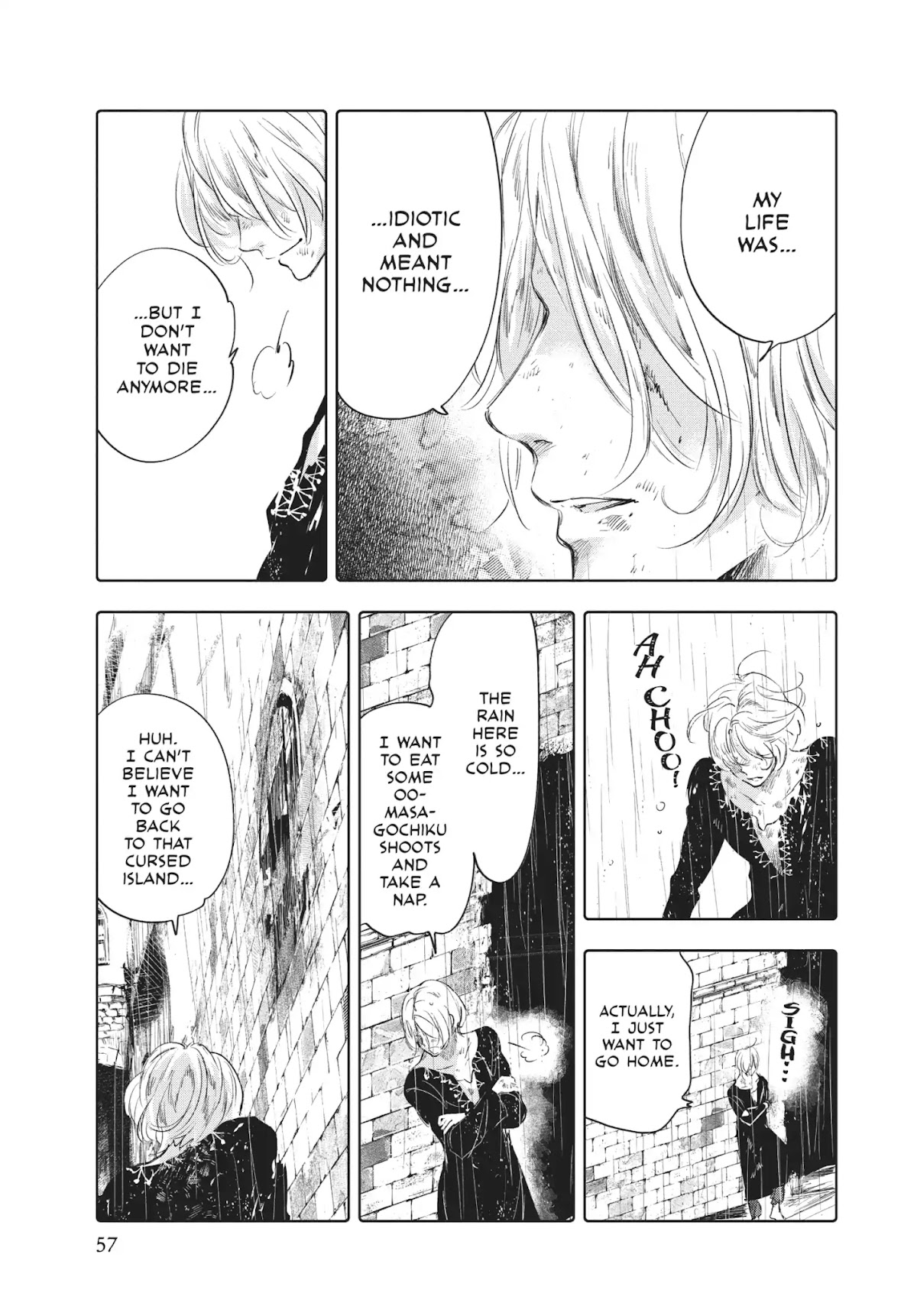 Kujira no Kora wa Sajou ni Utau Chapter 50 page 17 - Chapter 50: An Eloquent Chaos