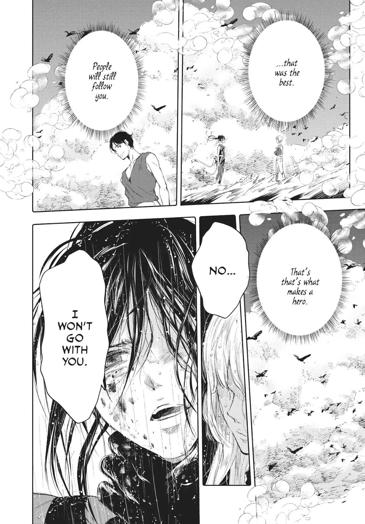 Kujira no Kora wa Sajou ni Utau Chapter 51 page 34 - Chapter 51: The Child Who Sleeps Under the Sand