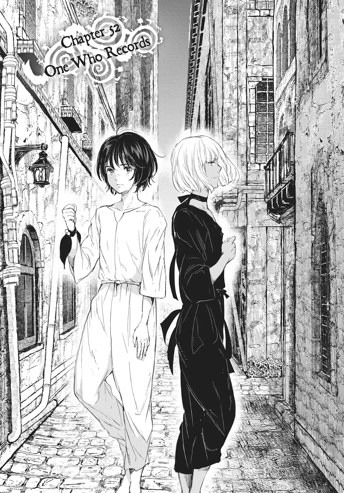 Kujira no Kora wa Sajou ni Utau Chapter 52 page 1 - Chapter 52: One Who Records
