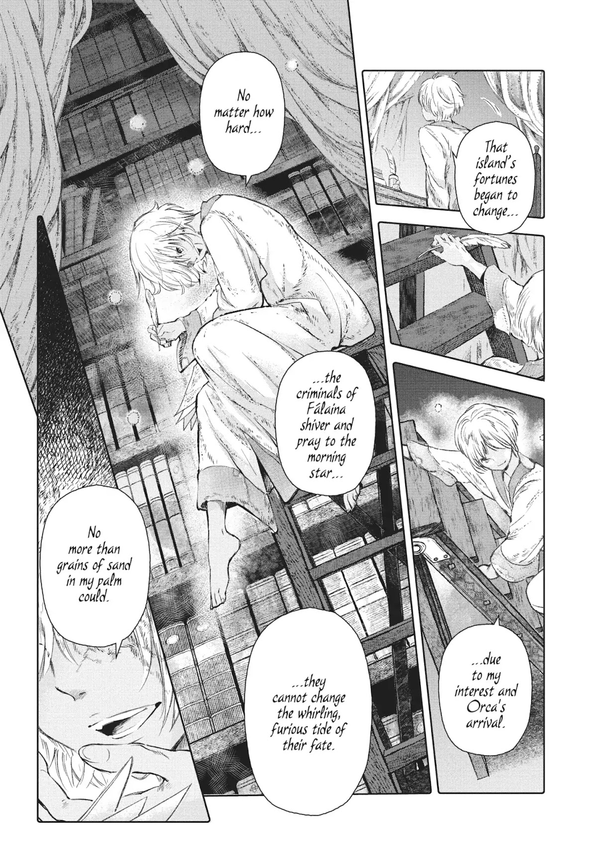 Kujira no Kora wa Sajou ni Utau Chapter 53 page 15 - Chapter 53: Cage of Wishes