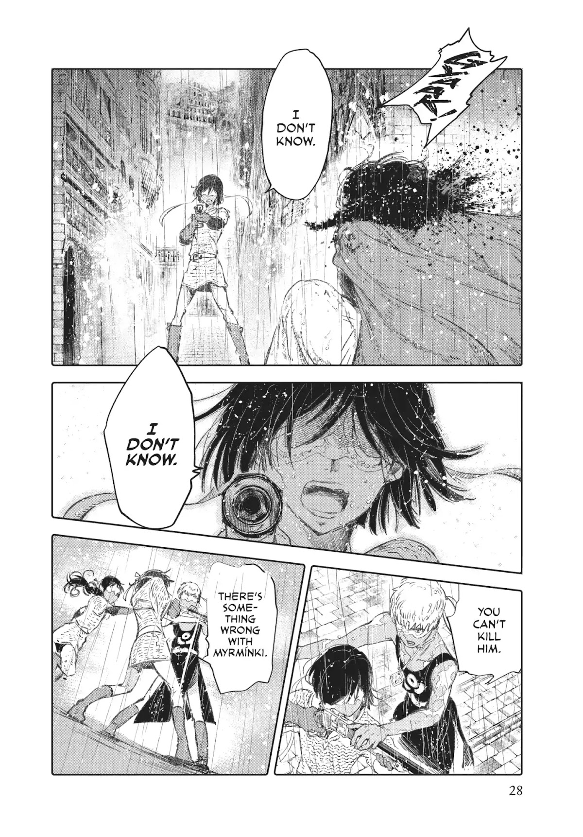 Kujira no Kora wa Sajou ni Utau Chapter 53 page 28 - Chapter 53: Cage of Wishes