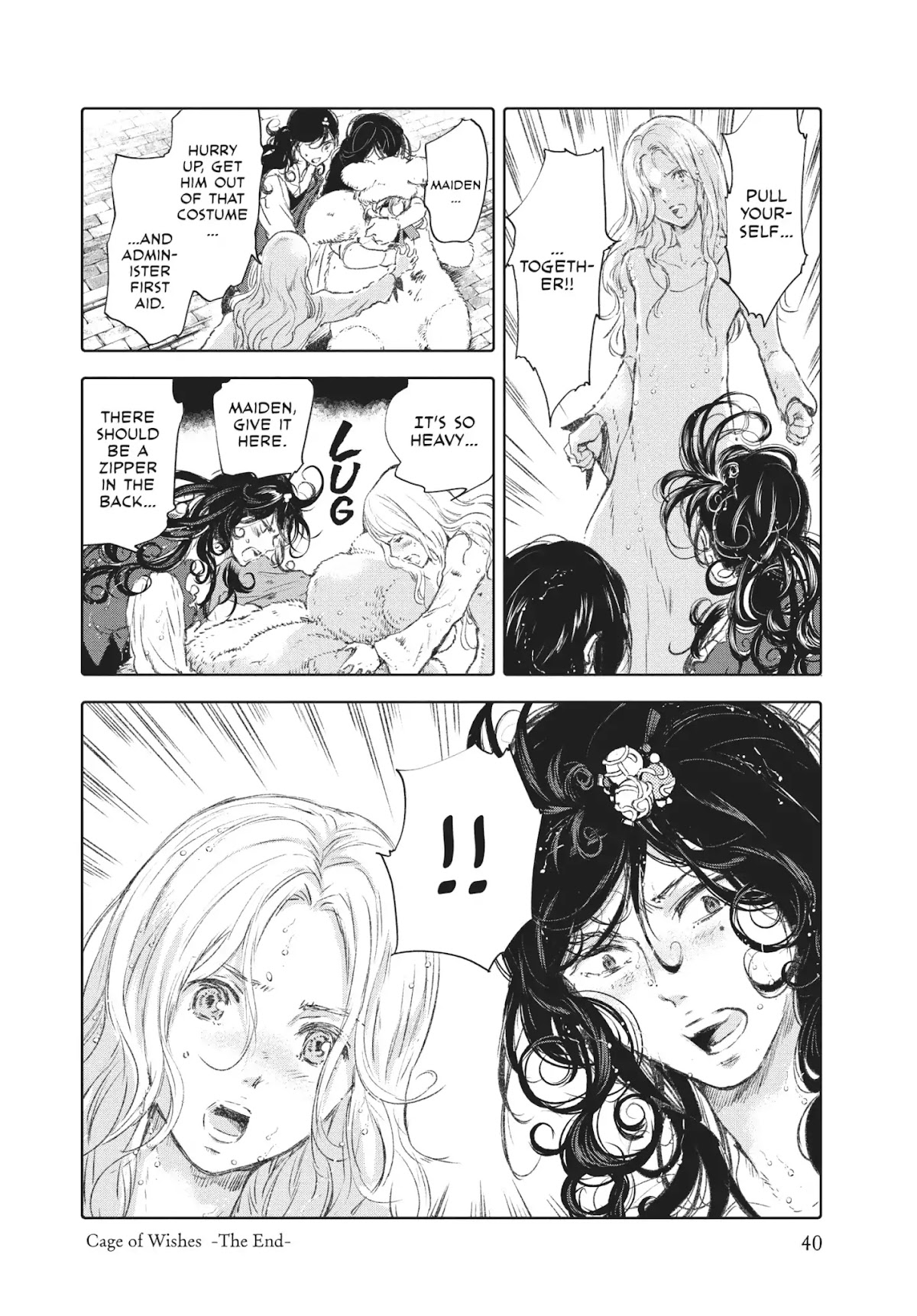 Kujira no Kora wa Sajou ni Utau Chapter 53 page 40 - Chapter 53: Cage of Wishes