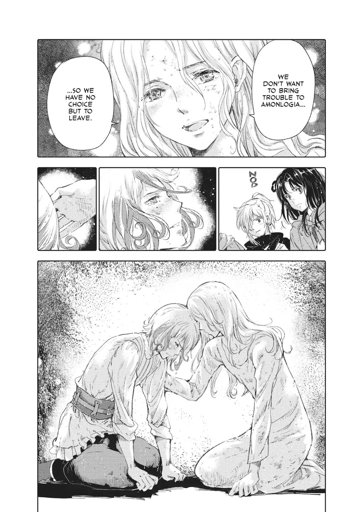 Kujira no Kora wa Sajou ni Utau Chapter 54 page 16 - Chapter 54: Road of Sand, Road of Return