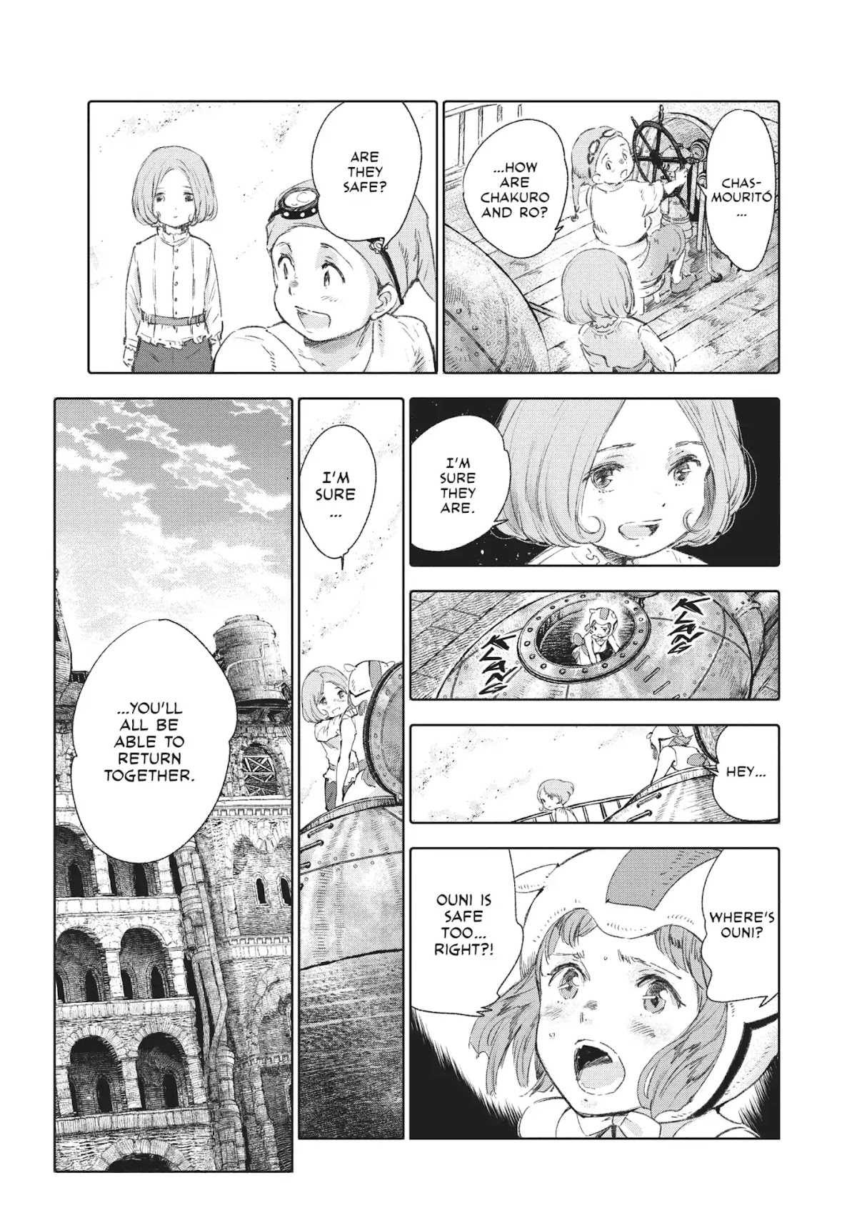 Kujira no Kora wa Sajou ni Utau Chapter 54 page 20 - Chapter 54: Road of Sand, Road of Return
