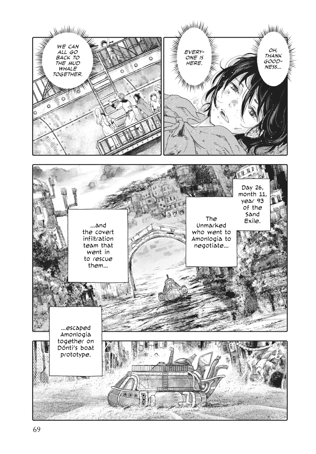 Kujira no Kora wa Sajou ni Utau Chapter 54 page 26 - Chapter 54: Road of Sand, Road of Return