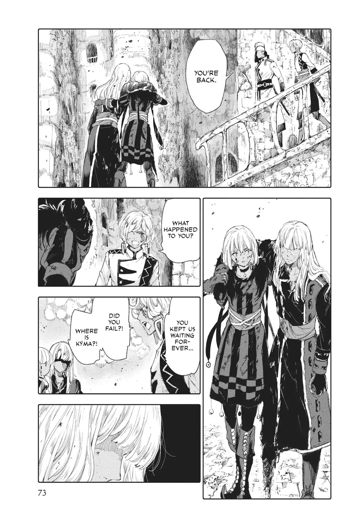 Kujira no Kora wa Sajou ni Utau Chapter 54 page 30 - Chapter 54: Road of Sand, Road of Return