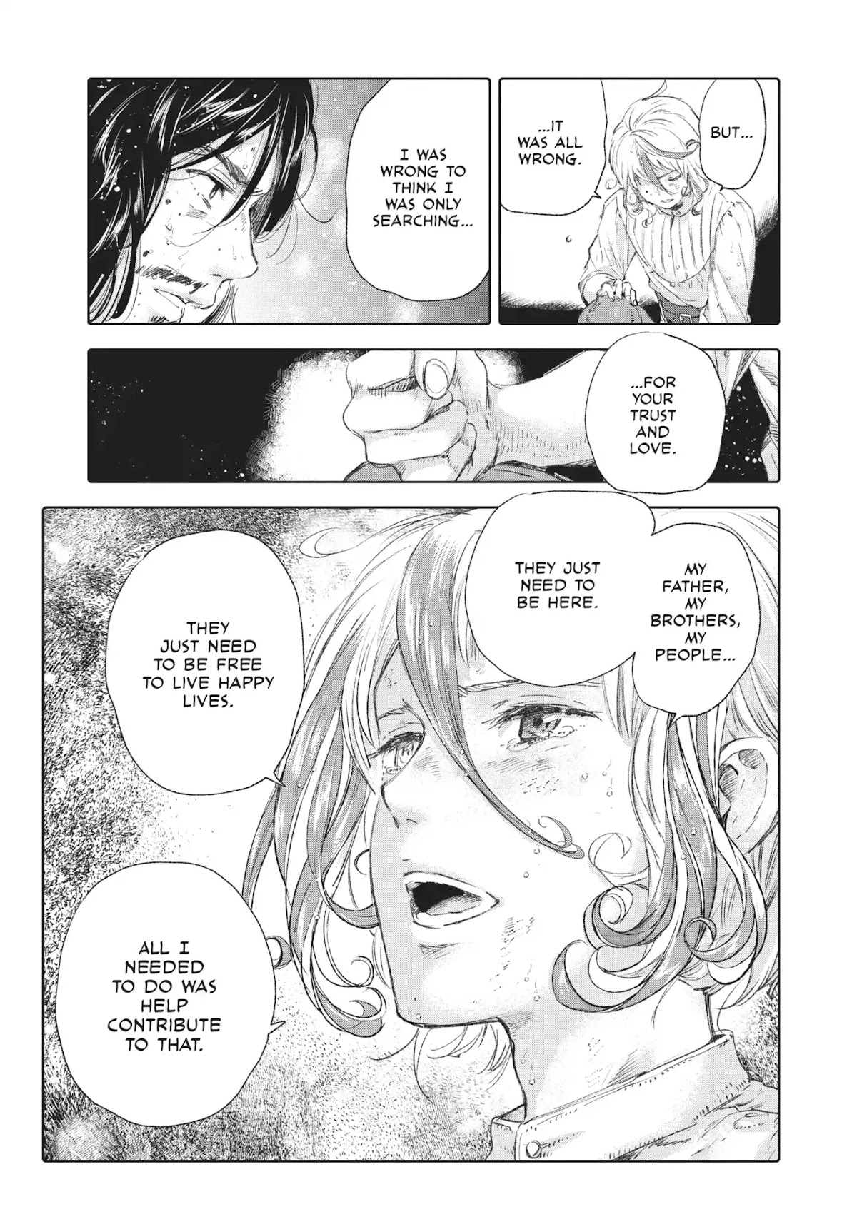 Kujira no Kora wa Sajou ni Utau Chapter 54 page 6 - Chapter 54: Road of Sand, Road of Return
