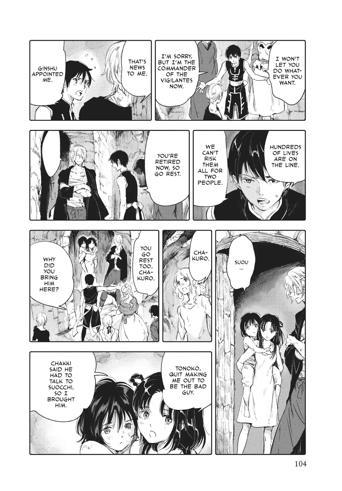 Kujira no Kora wa Sajou ni Utau Chapter 55 page 25 - Chapter 55: Goodbye Amonlogia