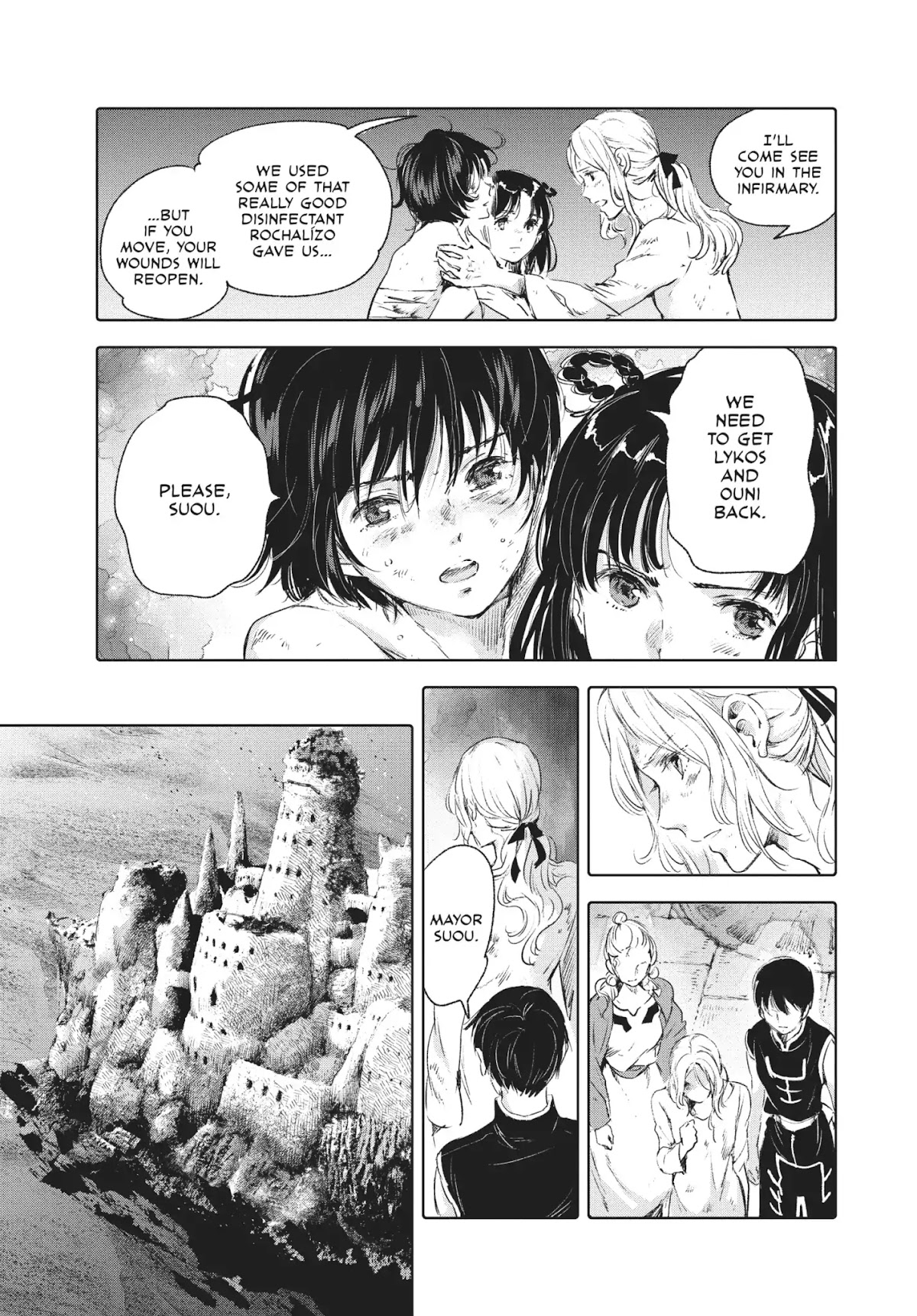 Kujira no Kora wa Sajou ni Utau Chapter 55 page 26 - Chapter 55: Goodbye Amonlogia