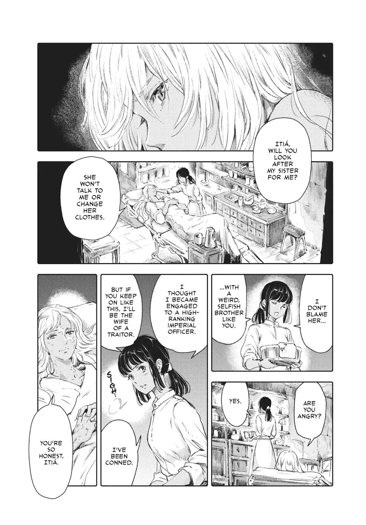 Kujira no Kora wa Sajou ni Utau Chapter 55 page 28 - Chapter 55: Goodbye Amonlogia