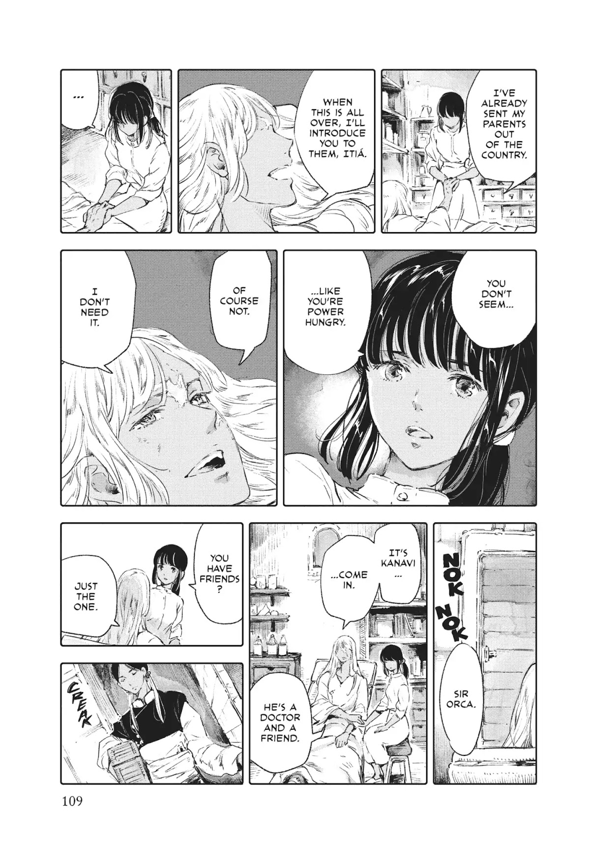 Kujira no Kora wa Sajou ni Utau Chapter 55 page 30 - Chapter 55: Goodbye Amonlogia