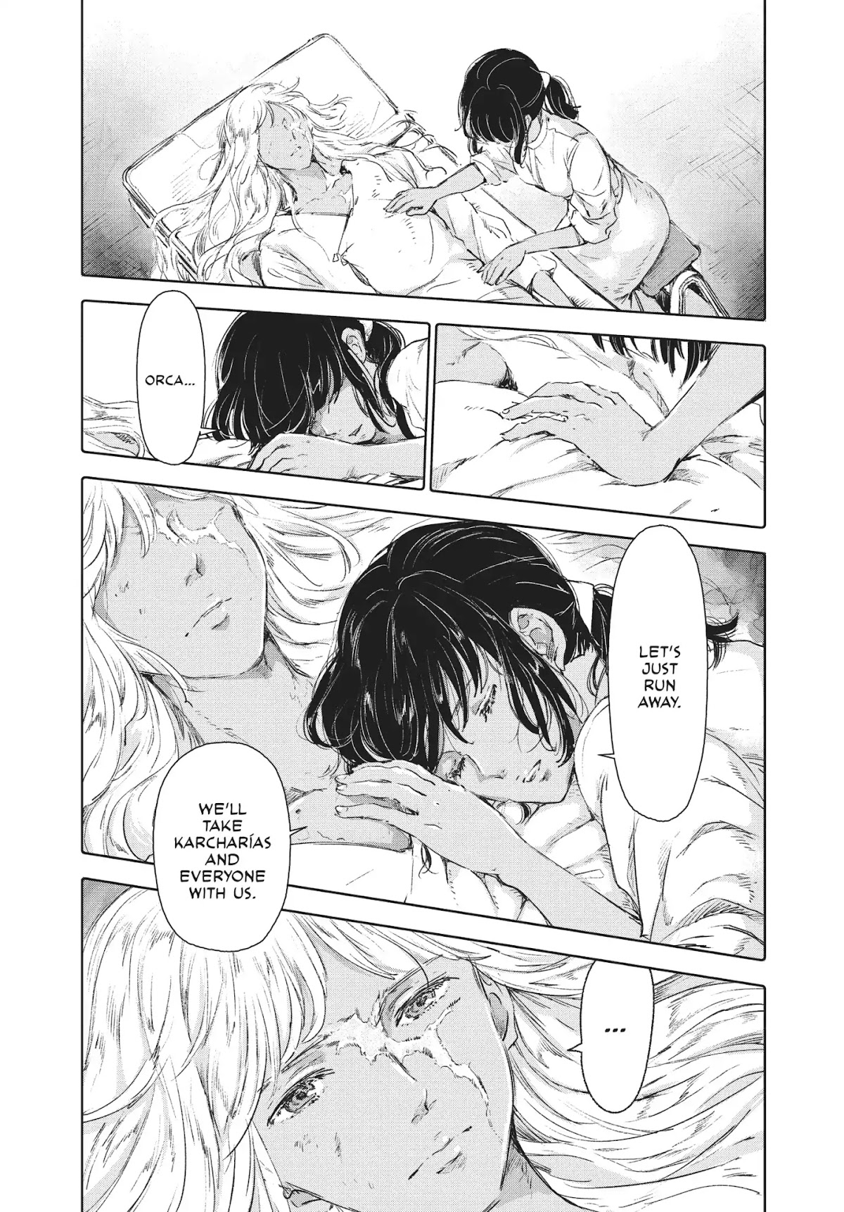 Kujira no Kora wa Sajou ni Utau Chapter 55 page 32 - Chapter 55: Goodbye Amonlogia