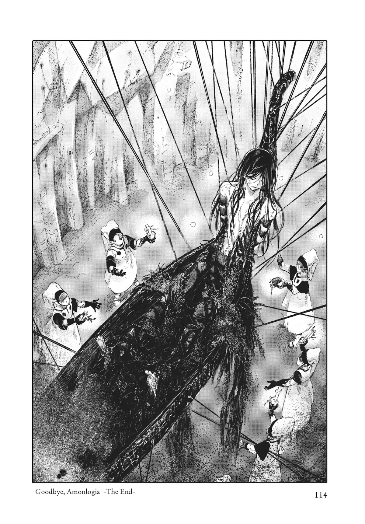 Kujira no Kora wa Sajou ni Utau Chapter 55 page 35 - Chapter 55: Goodbye Amonlogia