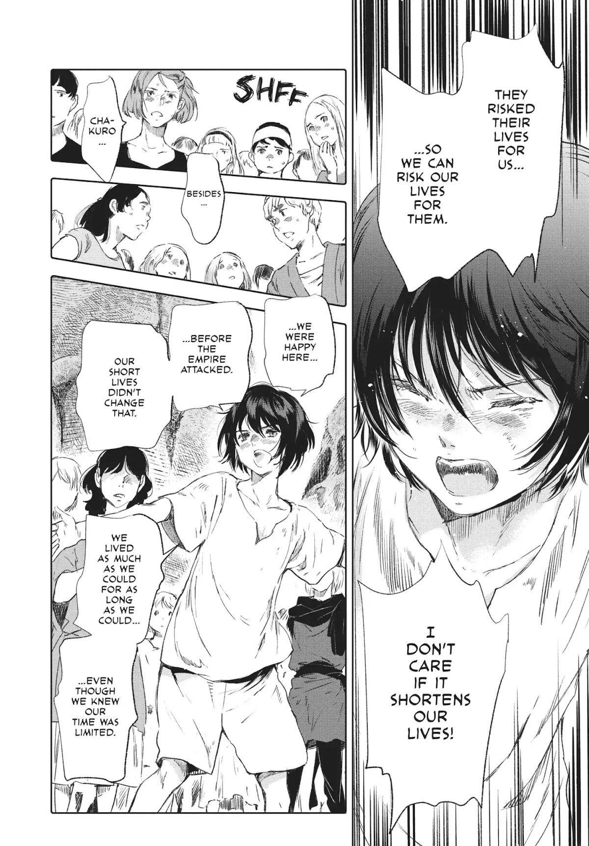 Kujira no Kora wa Sajou ni Utau Chapter 56 page 21 - Chapter 56: Dawn of Resolution