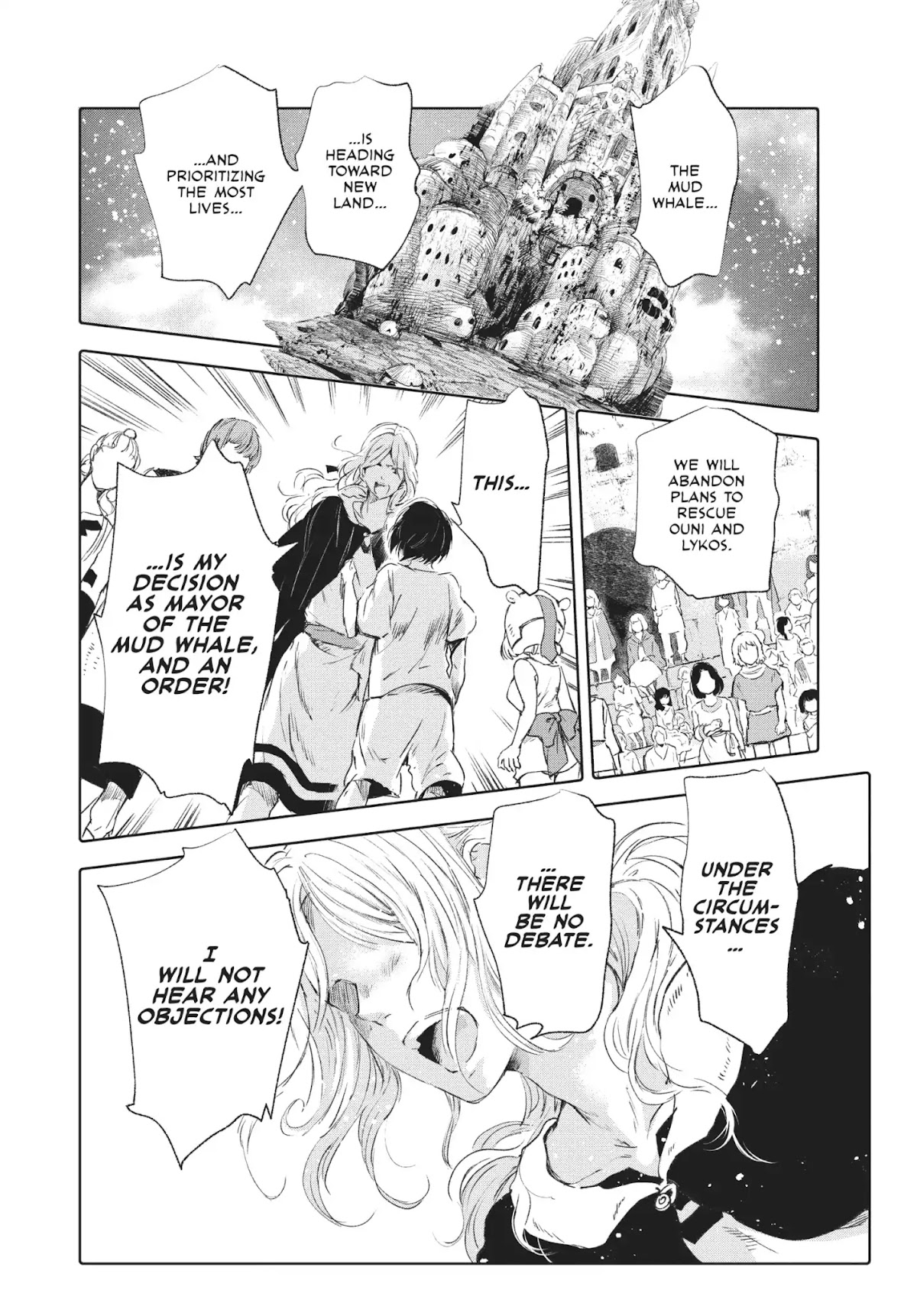 Kujira no Kora wa Sajou ni Utau Chapter 56 page 27 - Chapter 56: Dawn of Resolution