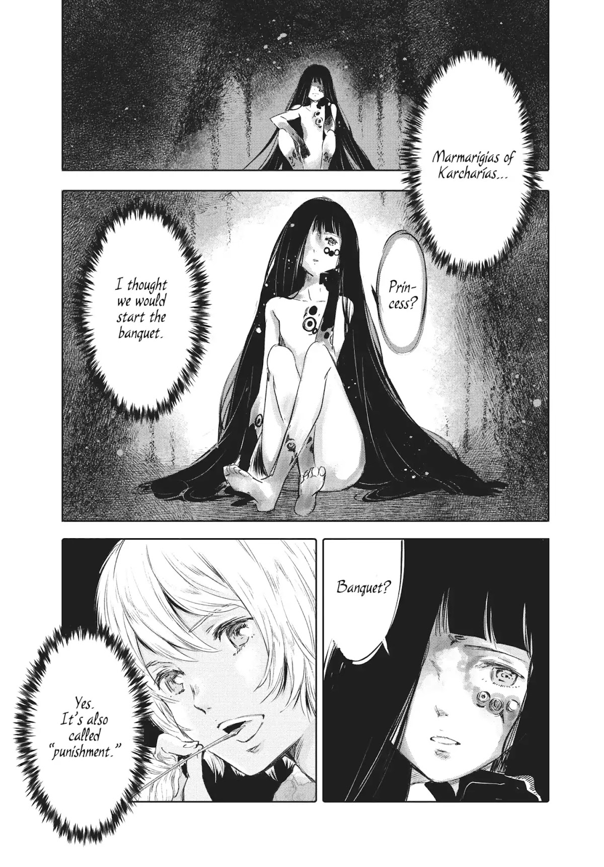 Kujira no Kora wa Sajou ni Utau Chapter 56 page 36 - Chapter 56: Dawn of Resolution