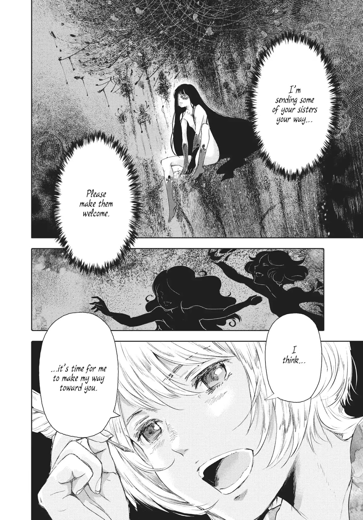 Kujira no Kora wa Sajou ni Utau Chapter 56 page 37 - Chapter 56: Dawn of Resolution