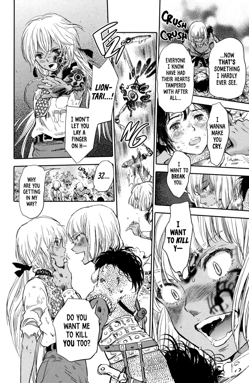 Kujira no Kora wa Sajou ni Utau Chapter 6 page 14 - Chapter 6 : Liontari's Attack