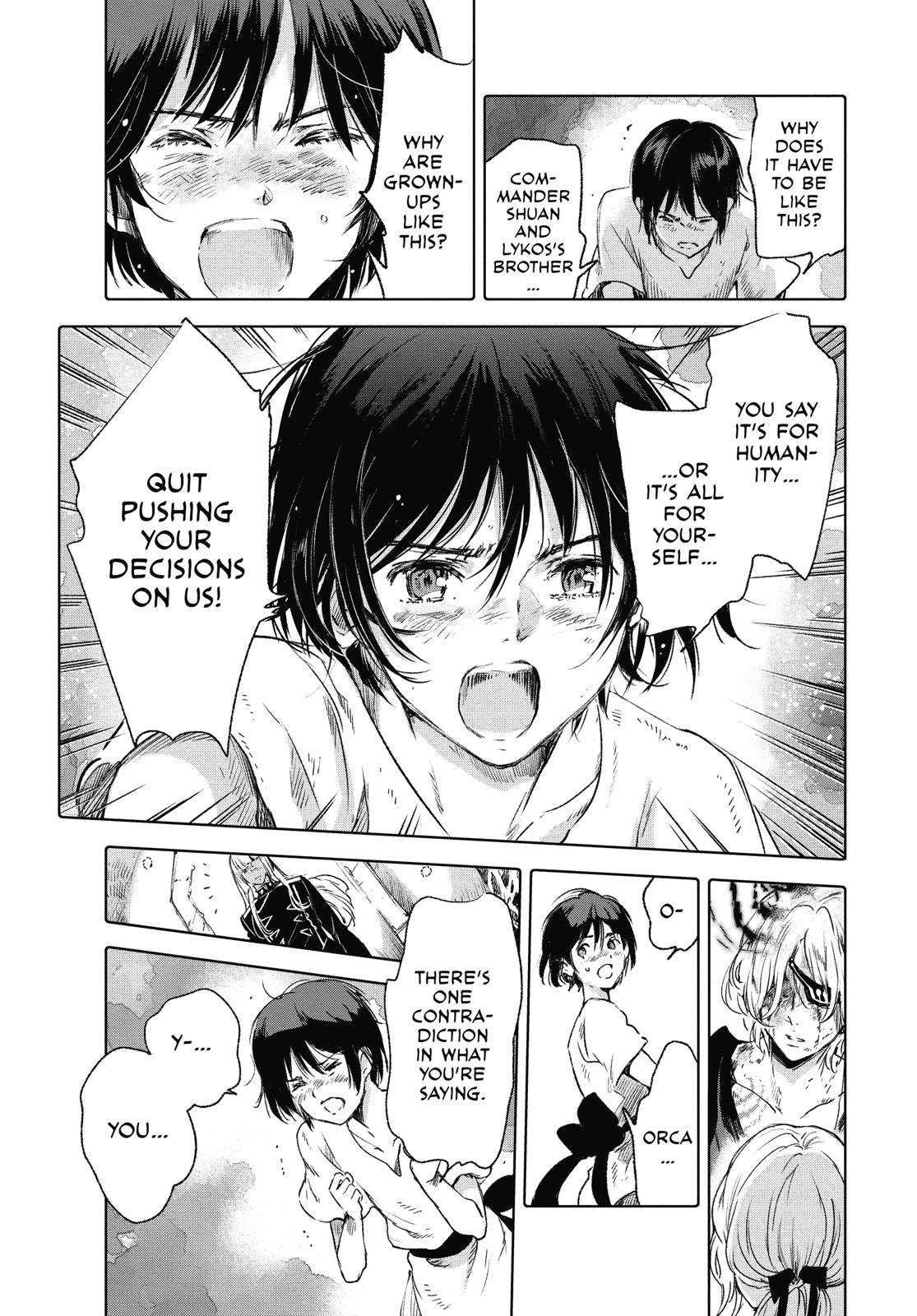 Kujira no Kora wa Sajou ni Utau Chapter 61 page 25 - Chapter 61