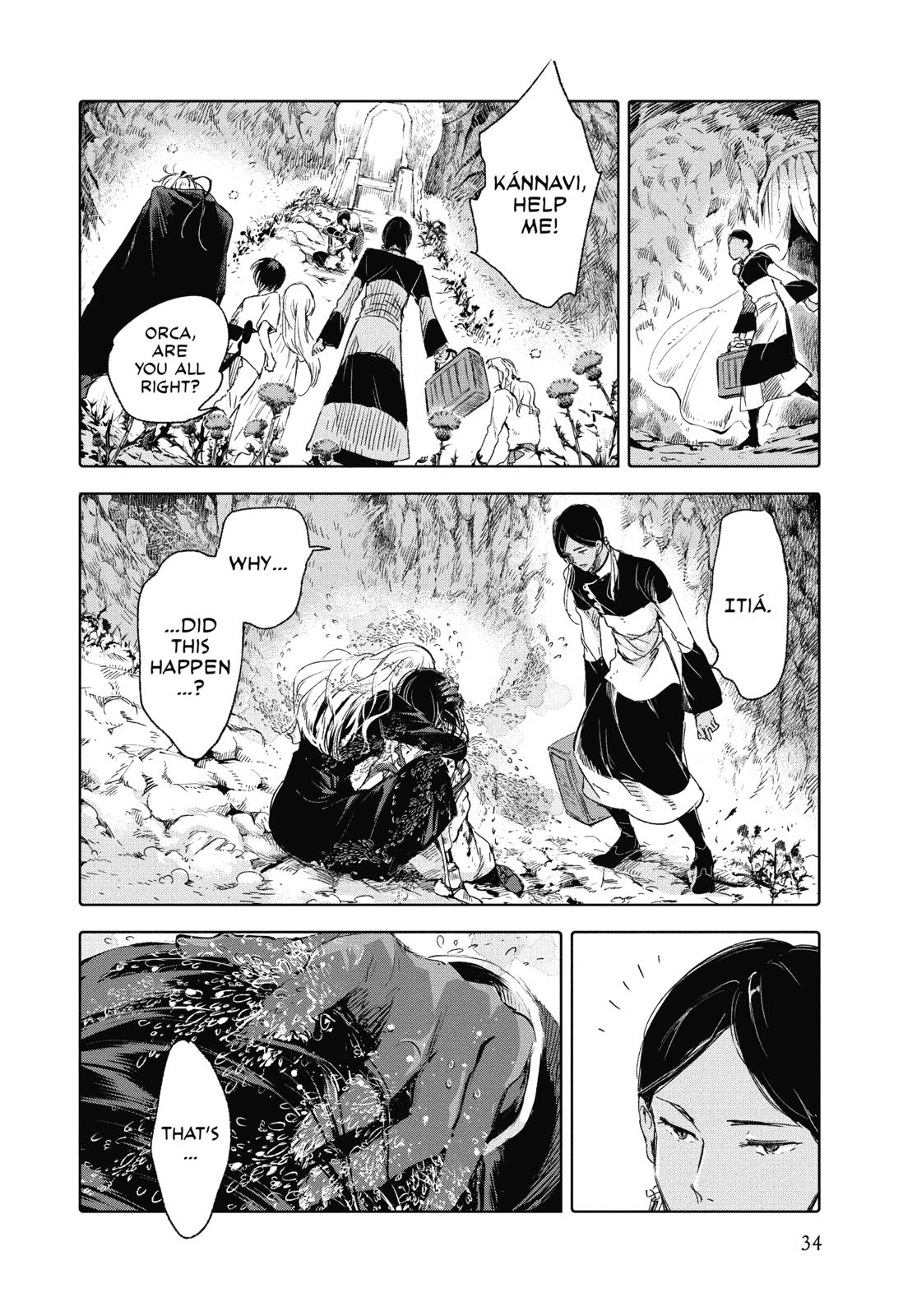 Kujira no Kora wa Sajou ni Utau Chapter 61 page 34 - Chapter 61
