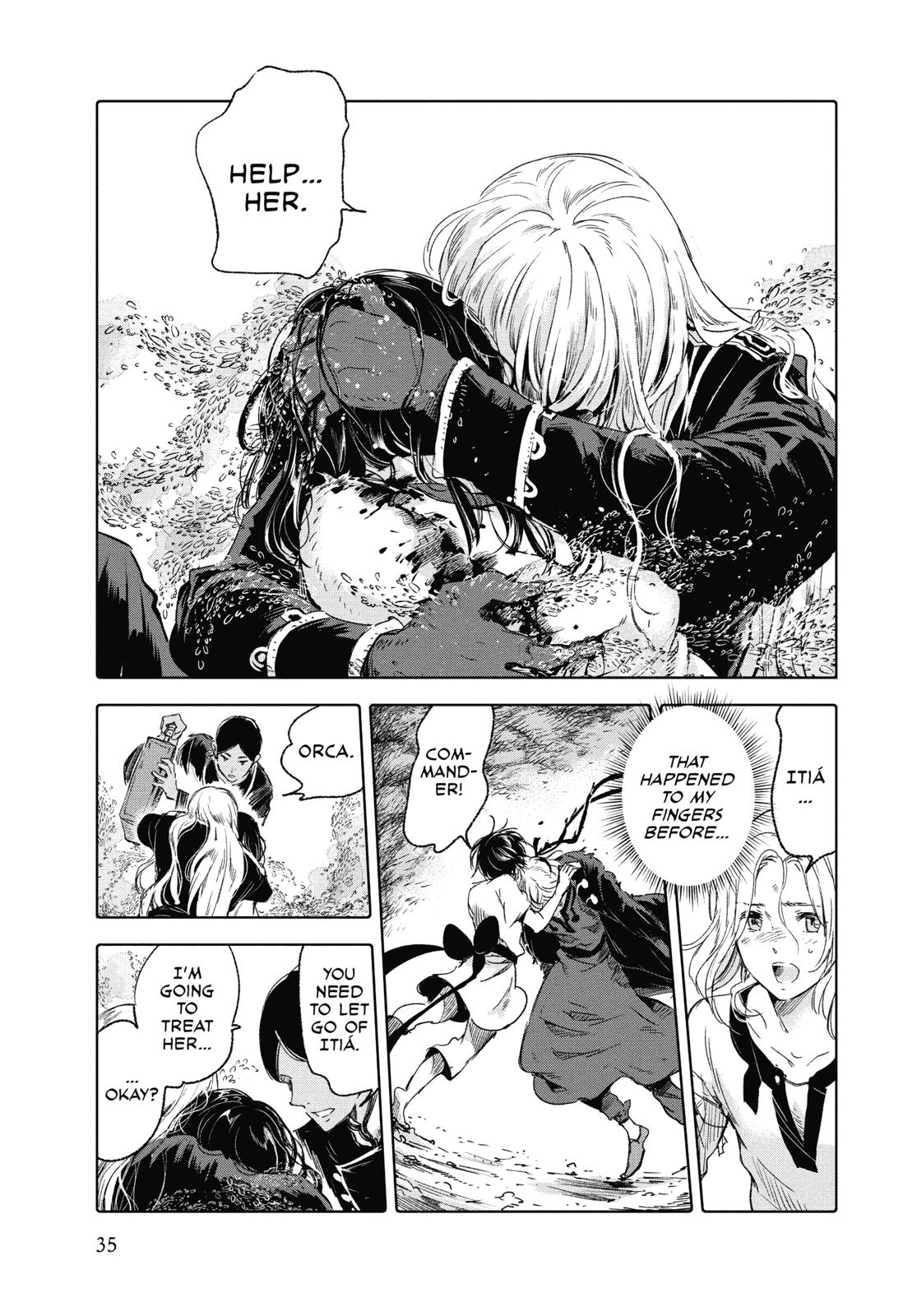 Kujira no Kora wa Sajou ni Utau Chapter 61 page 35 - Chapter 61