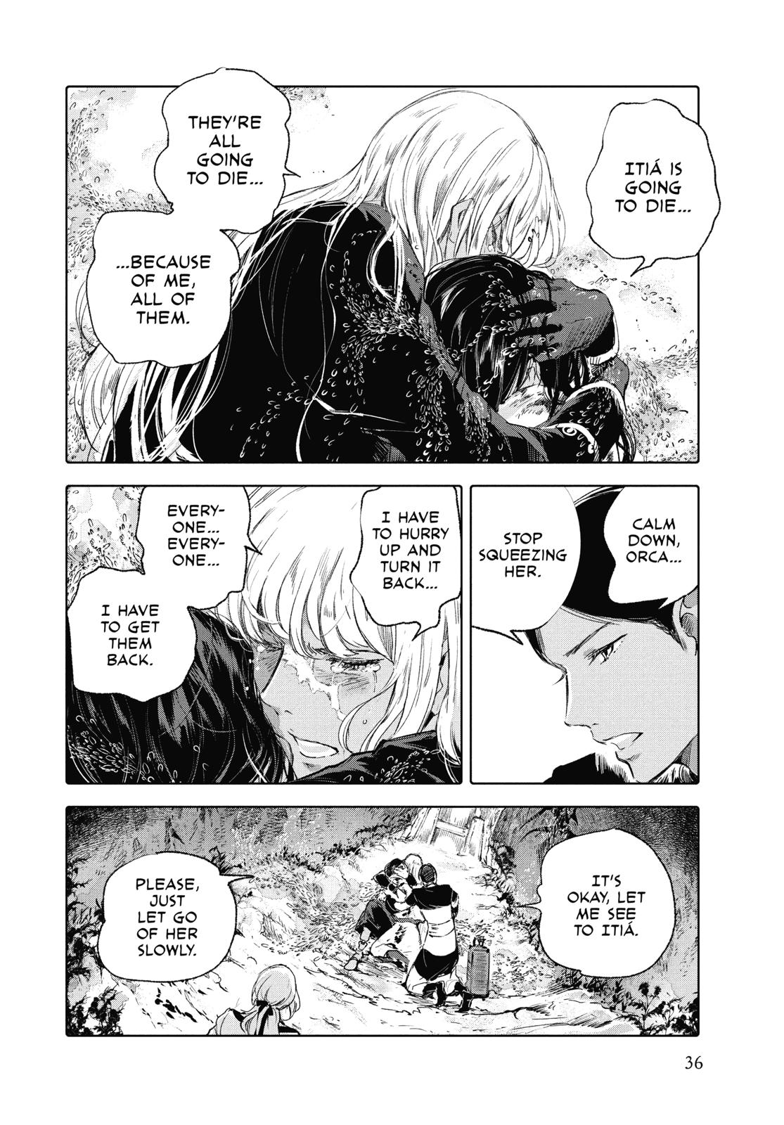 Kujira no Kora wa Sajou ni Utau Chapter 61 page 36 - Chapter 61
