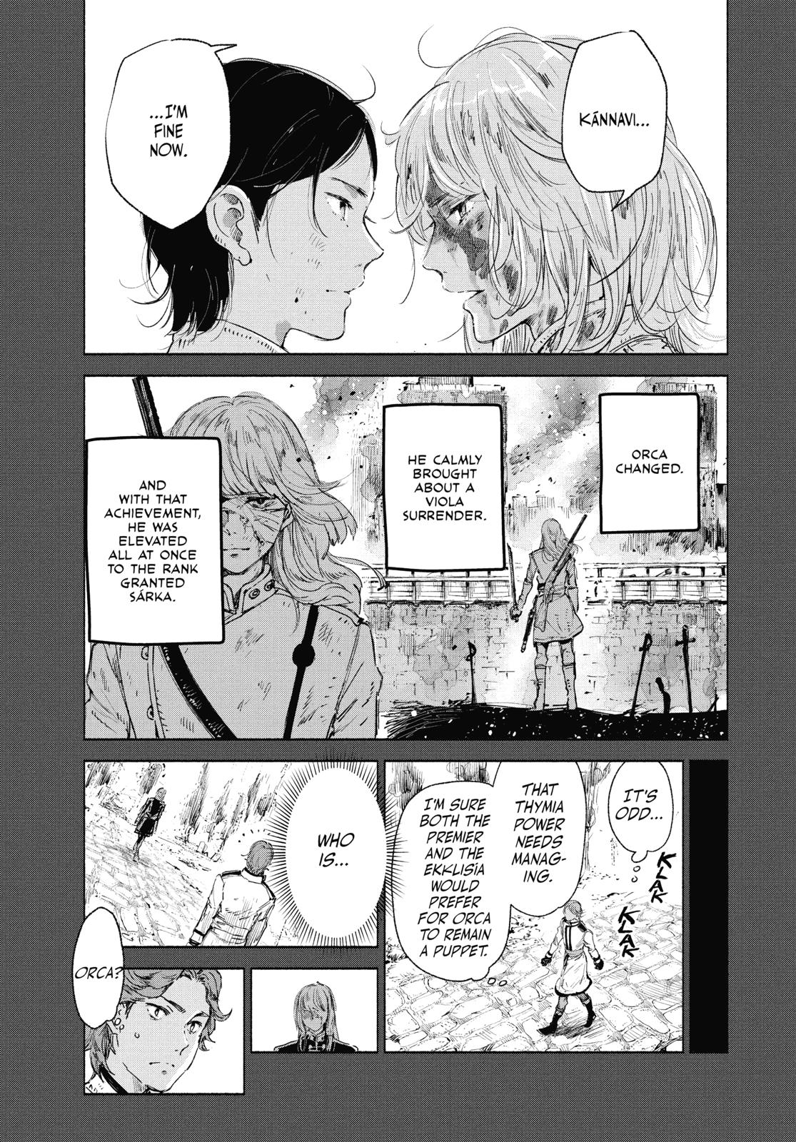 Kujira no Kora wa Sajou ni Utau Chapter 64 page 33 - Chapter 64