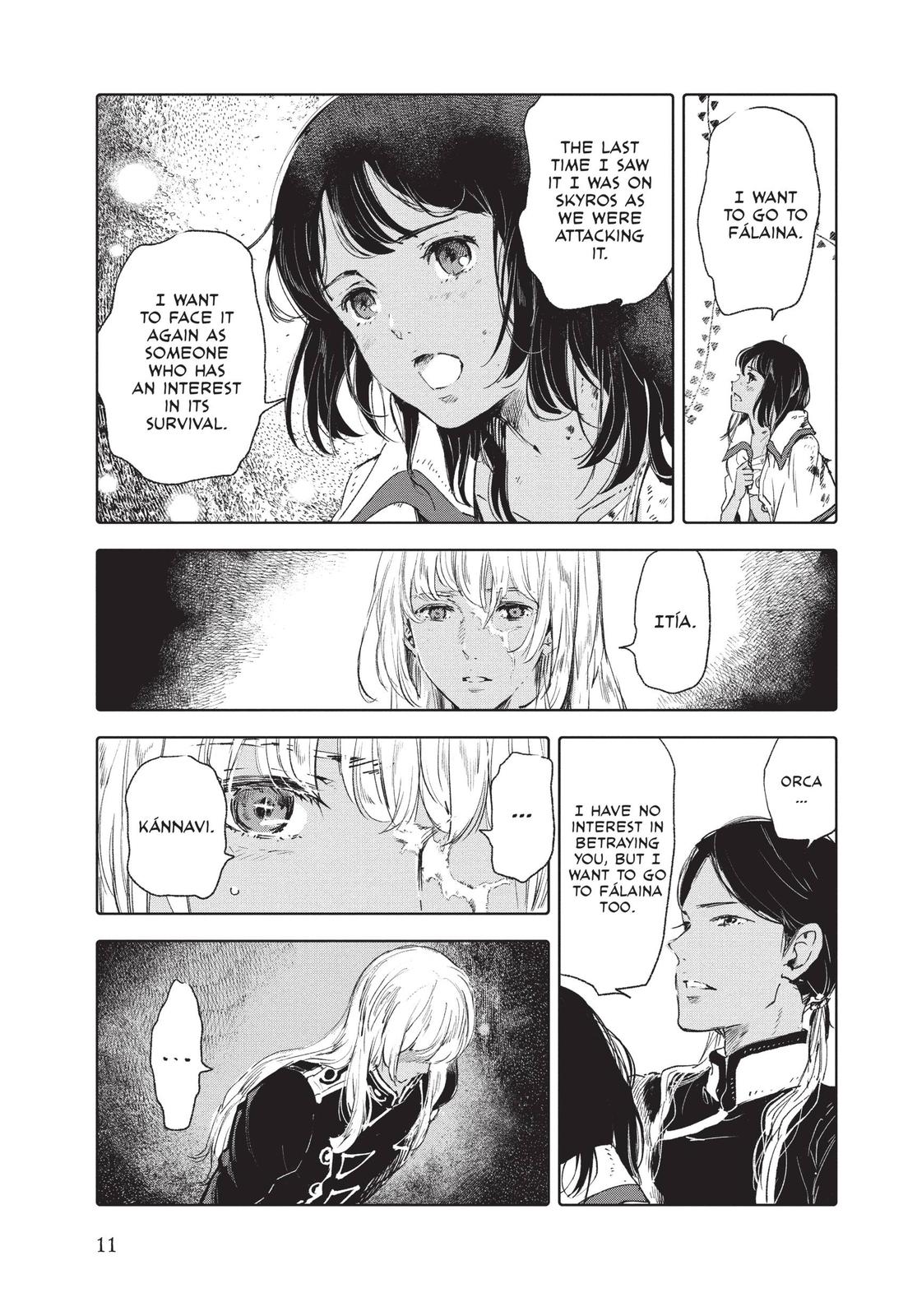 Kujira no Kora wa Sajou ni Utau Chapter 65 page 12 - Chapter 65