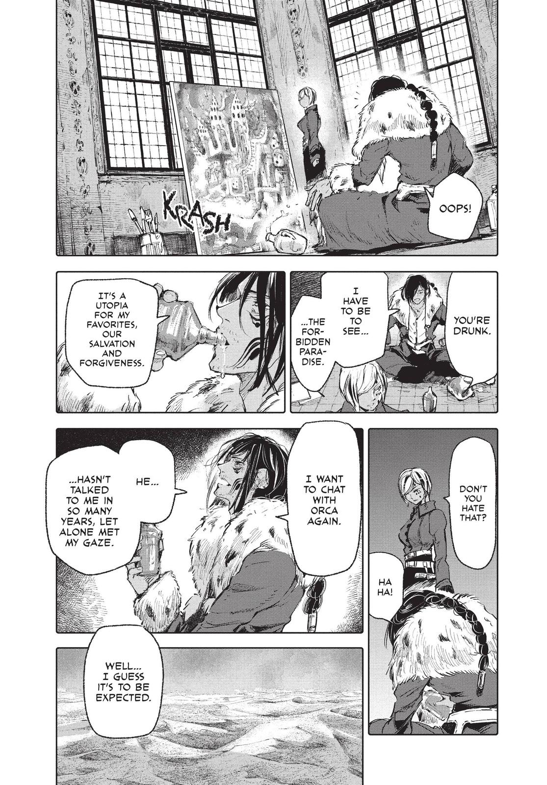 Kujira no Kora wa Sajou ni Utau Chapter 65 page 38 - Chapter 65