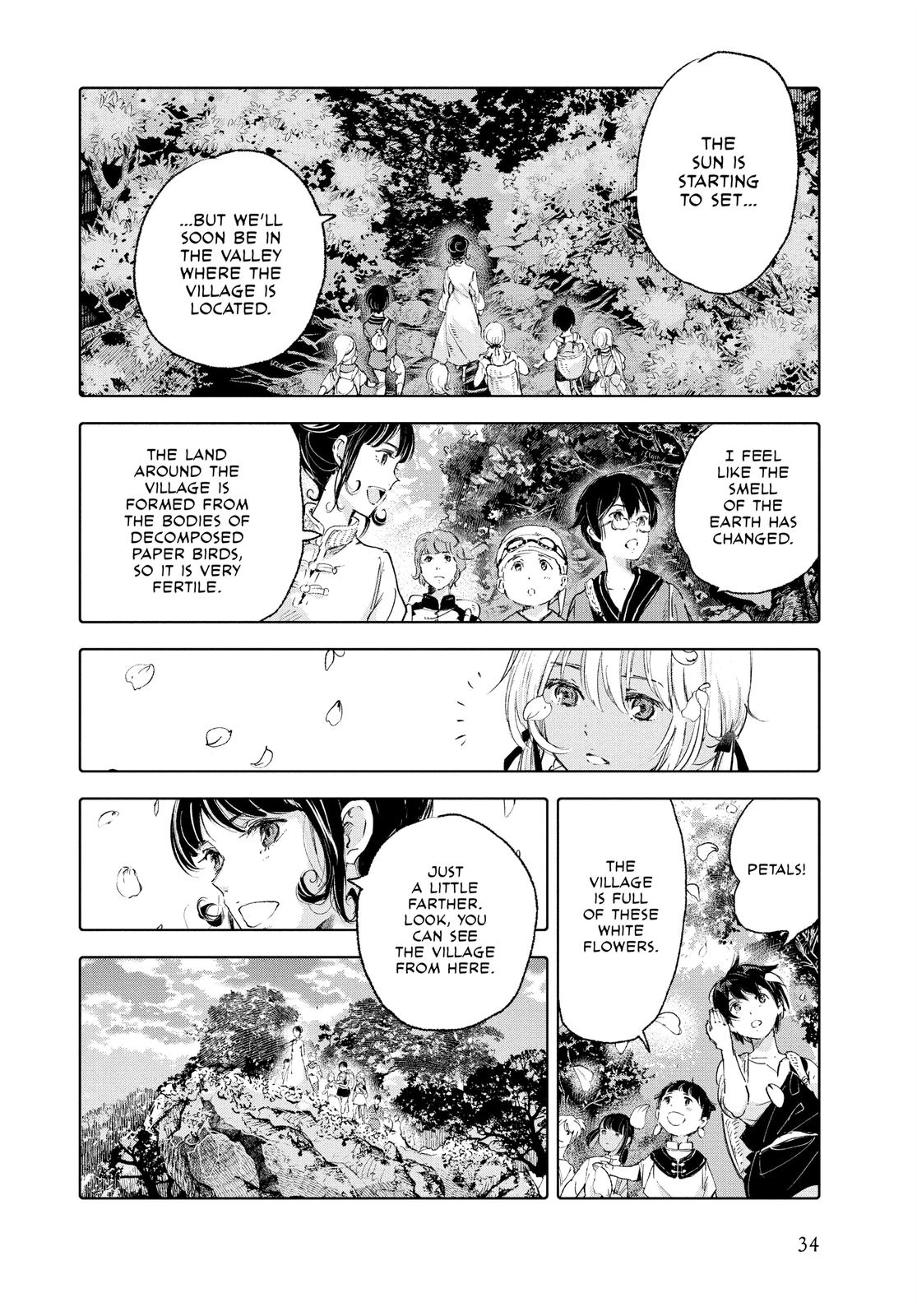Kujira no Kora wa Sajou ni Utau Chapter 77 page 34 - Chapter 77