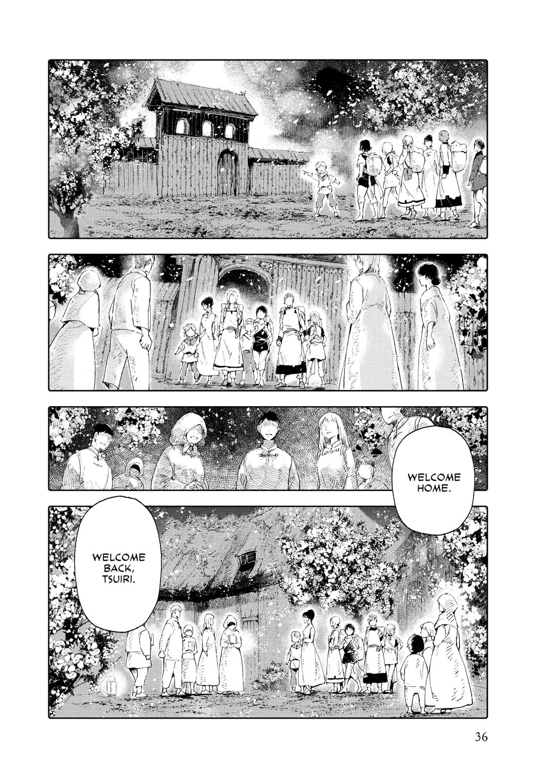 Kujira no Kora wa Sajou ni Utau Chapter 77 page 36 - Chapter 77