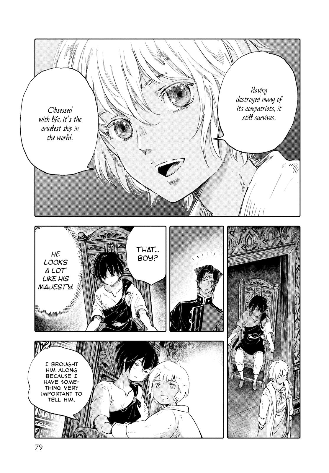 Kujira no Kora wa Sajou ni Utau Chapter 82 page 34 - Chapter 82