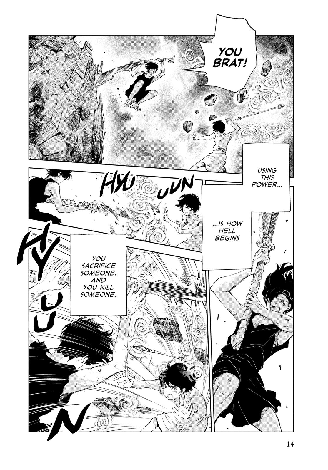 Kujira no Kora wa Sajou ni Utau Chapter 85 page 14 - Chapter 85