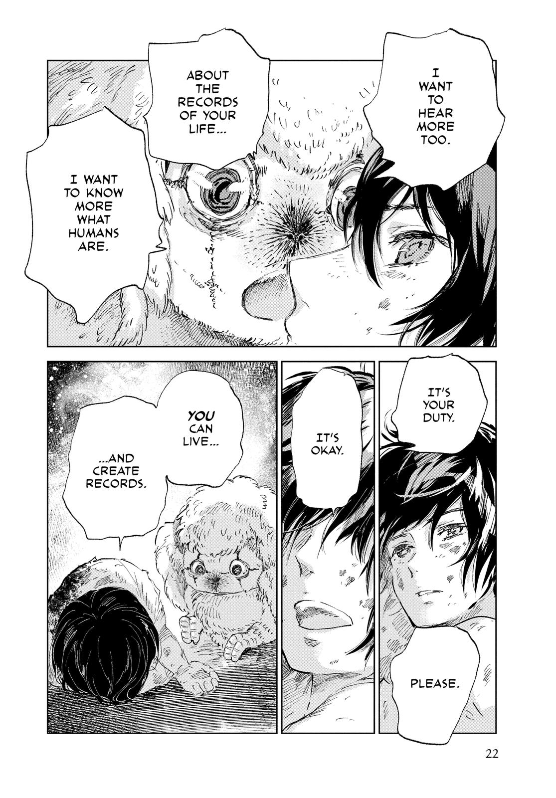 Kujira no Kora wa Sajou ni Utau Chapter 85 page 22 - Chapter 85